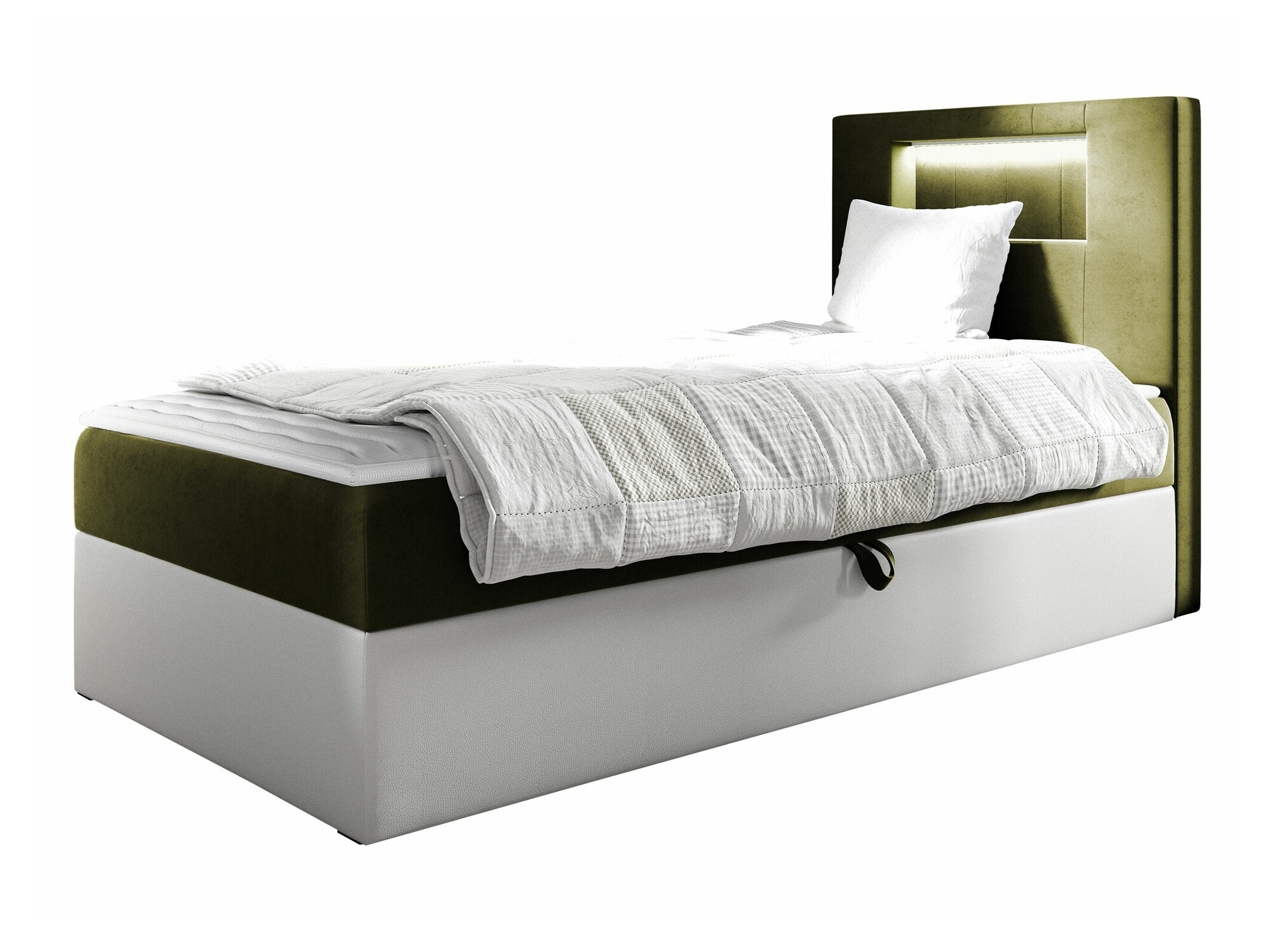 Boxspring krevet Baltimore 169 (Soft 017 + Fresh 12)