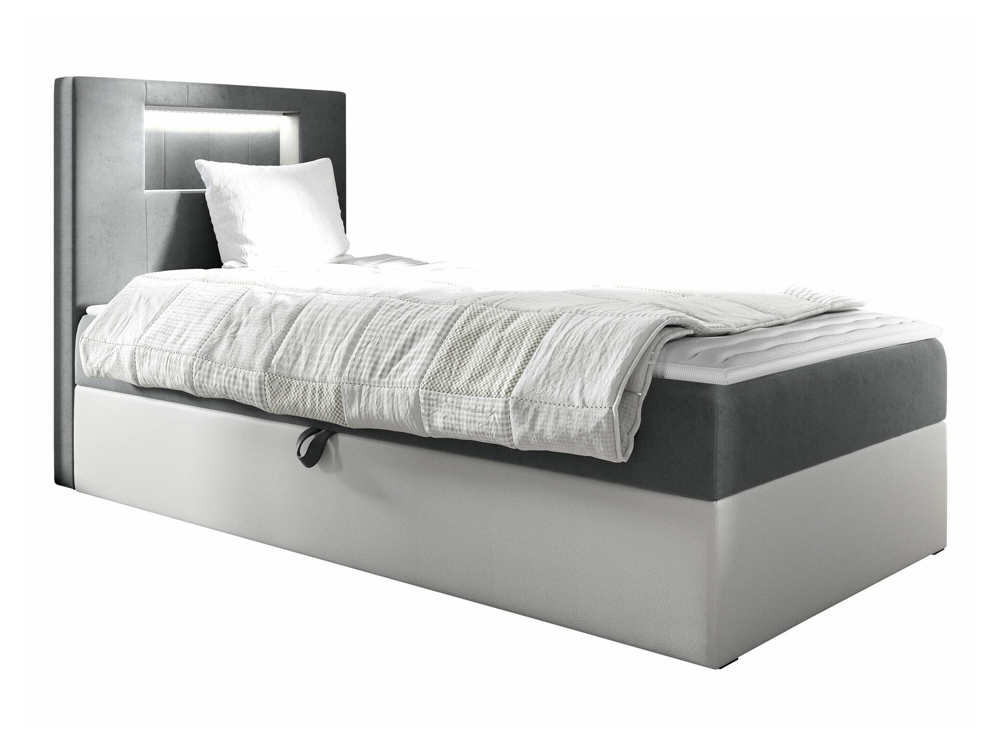 Boxspring krevet Baltimore 169 (Soft 017 + Fresh 14)