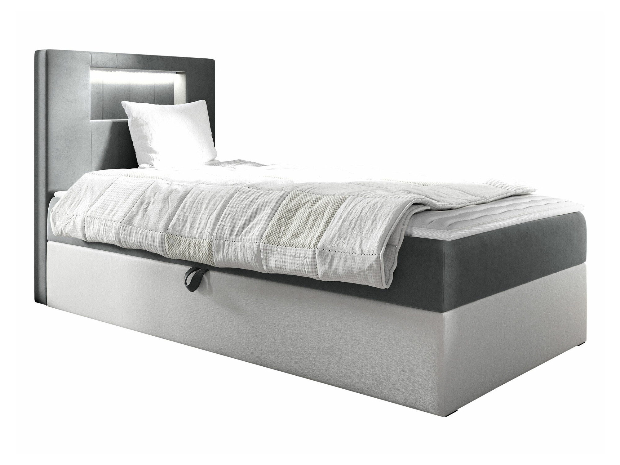 Boxspring krevet Baltimore 169 (Soft 017 + Fresh 14)