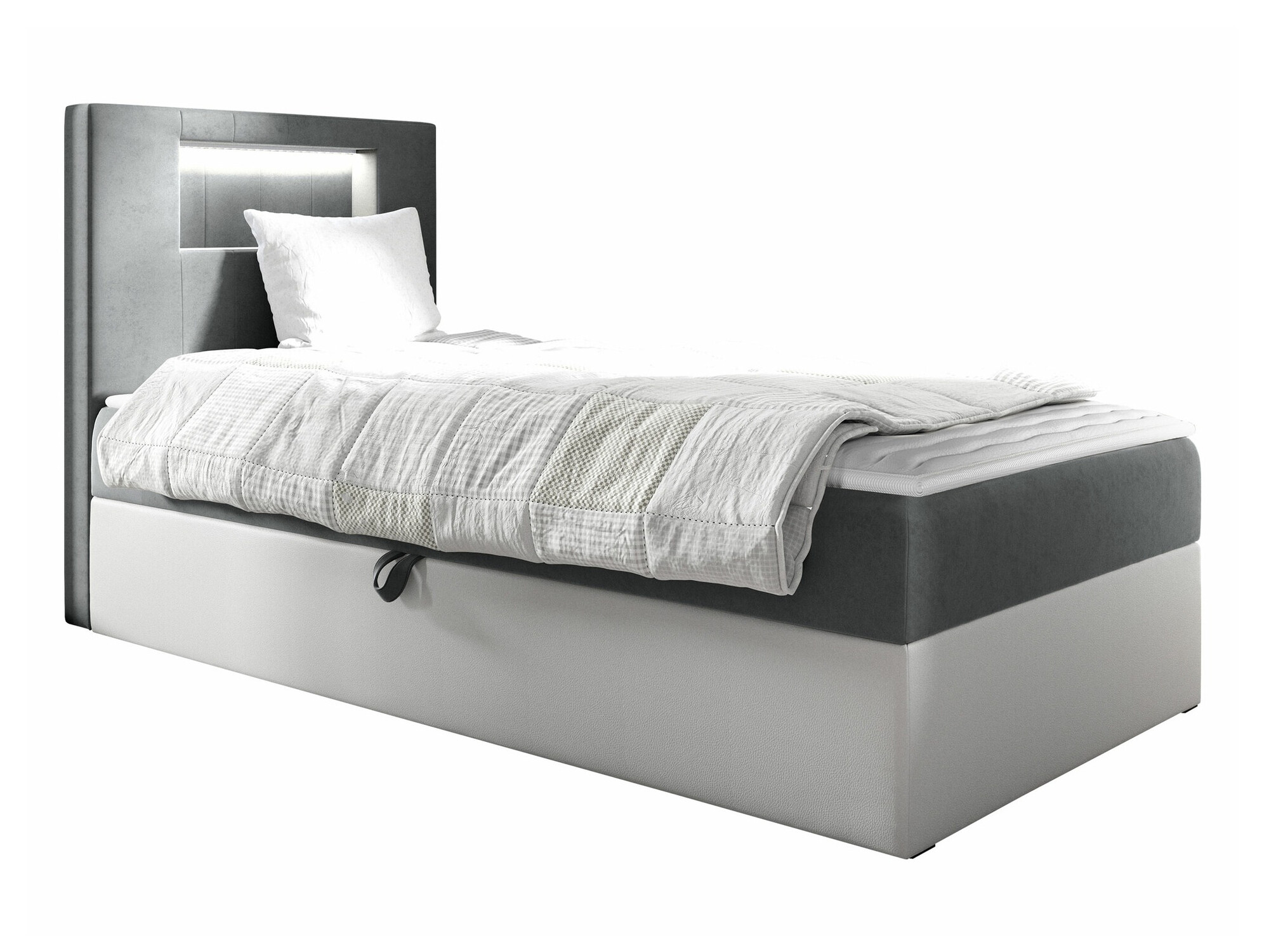 Boxspring krevet Baltimore 169 (Soft 017 + Fresh 14)