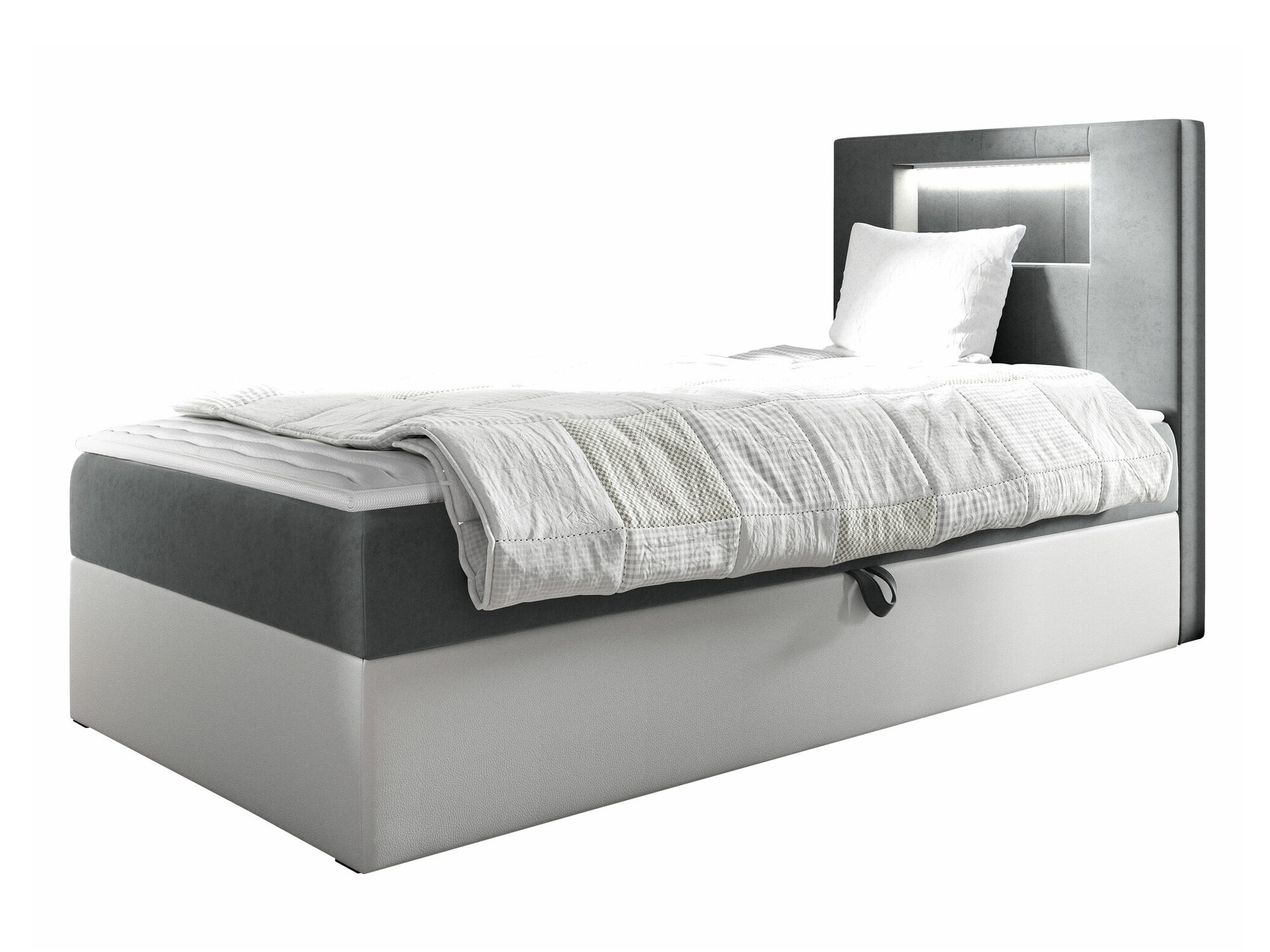 Boxspring krevet Baltimore 169 (Soft 017 + Fresh 14)