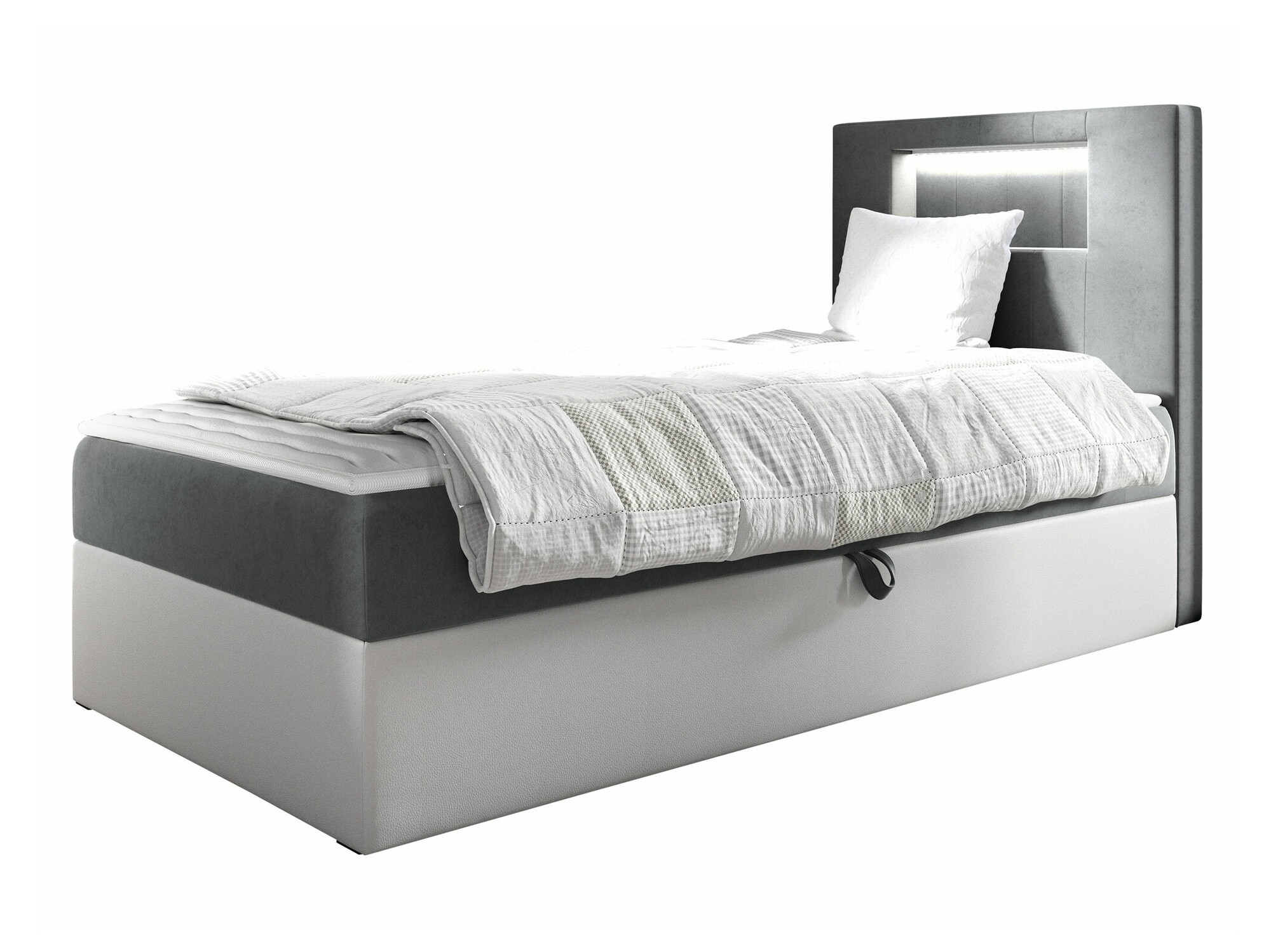 Boxspring krevet Baltimore 169 (Soft 017 + Fresh 14)