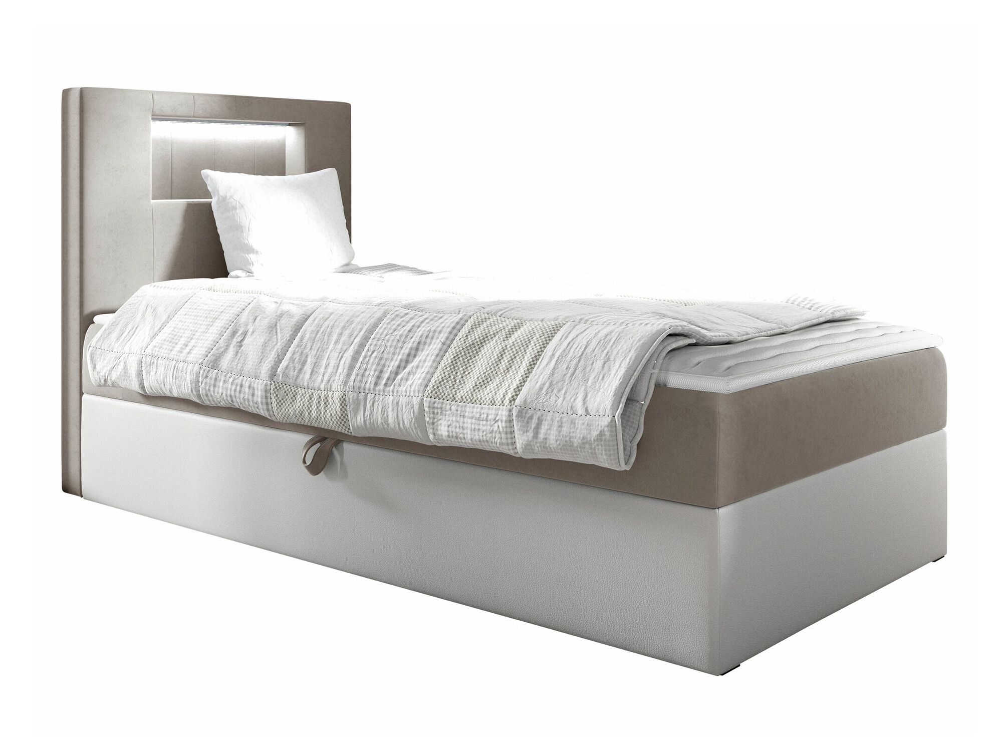 Boxspring krevet Baltimore 169 (Soft 017 + Fresh 1)