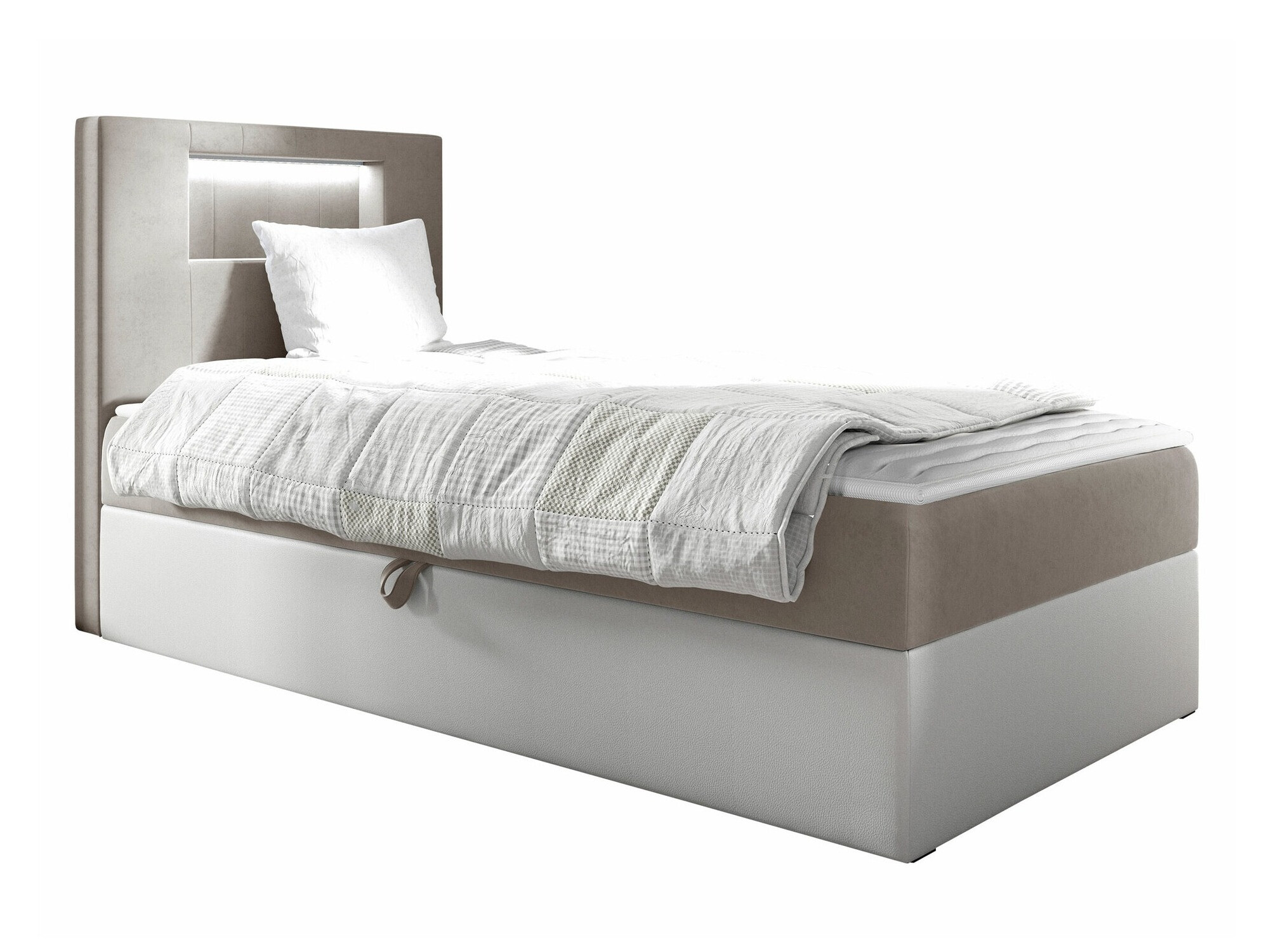 Boxspring krevet Baltimore 169 (Soft 017 + Fresh 1)