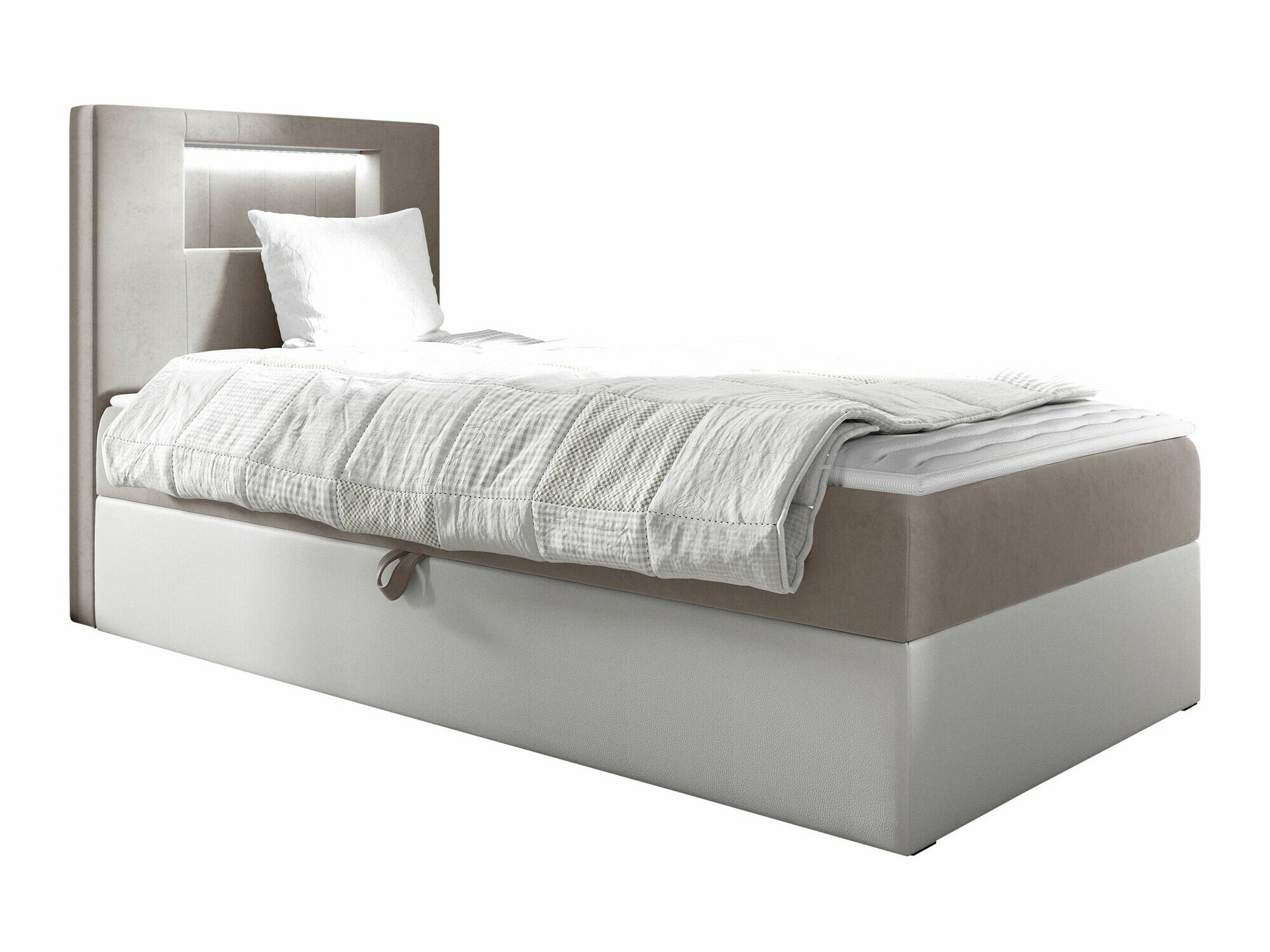Boxspring krevet Baltimore 169 (Soft 017 + Fresh 1)
