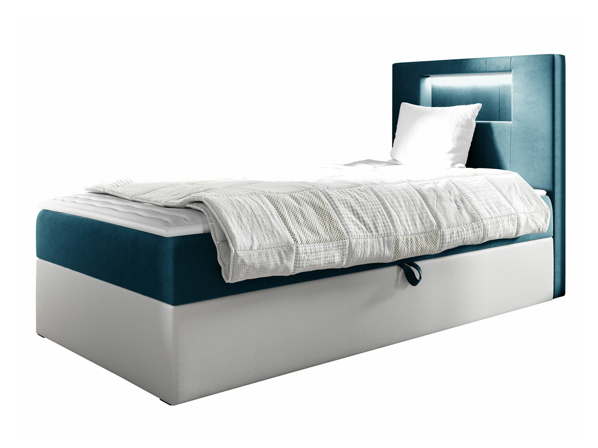 Boxspring krevet Baltimore 169 (Soft 017 + Fresh 34)