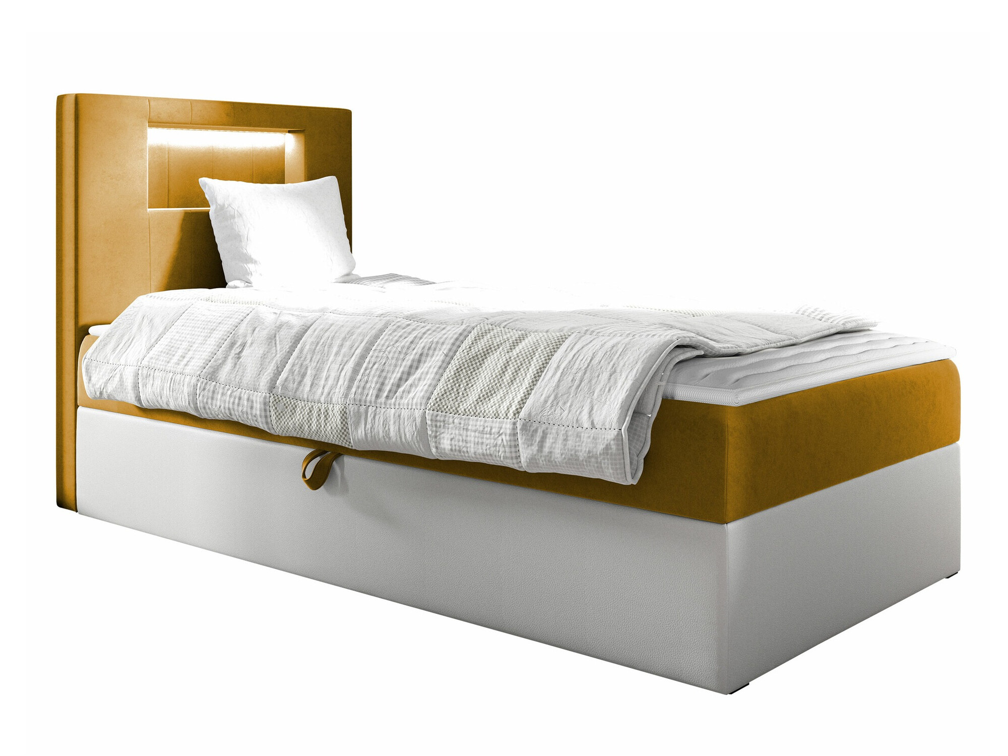 Boxspring krevet Baltimore 169 (Soft 017 + Fresh 37)