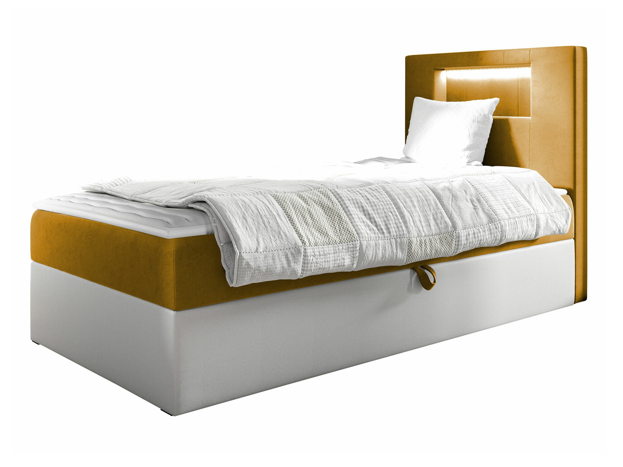 Boxspring krevet Baltimore 169 (Soft 017 + Fresh 37)
