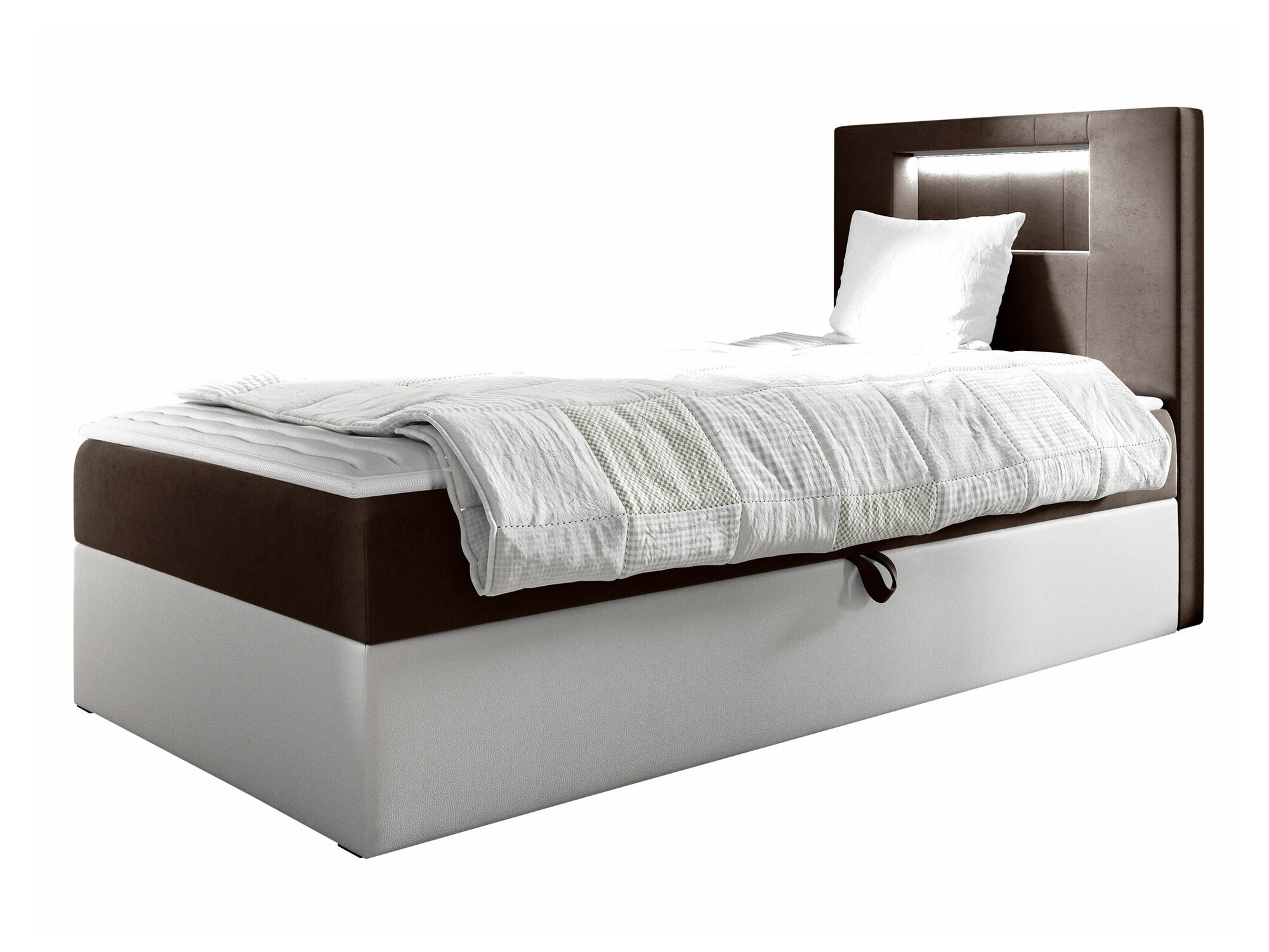 Boxspring krevet Baltimore 169 (Soft 017 + Fresh 4)