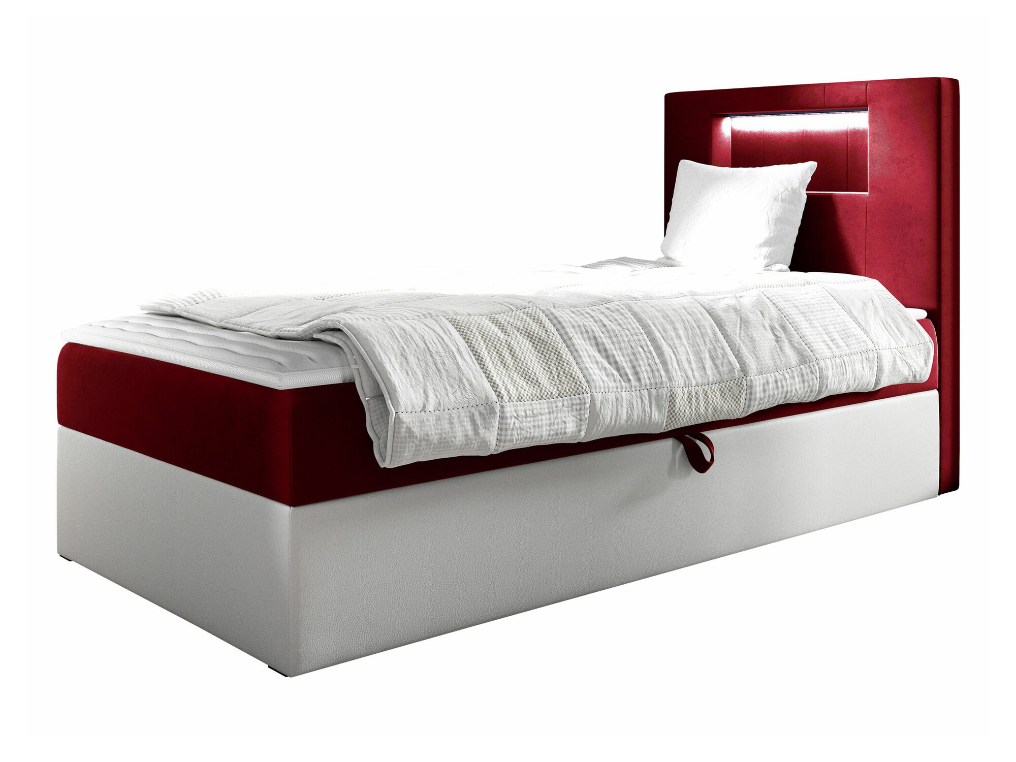 Boxspring krevet Baltimore 169 (Soft 017 + Fresh 8)