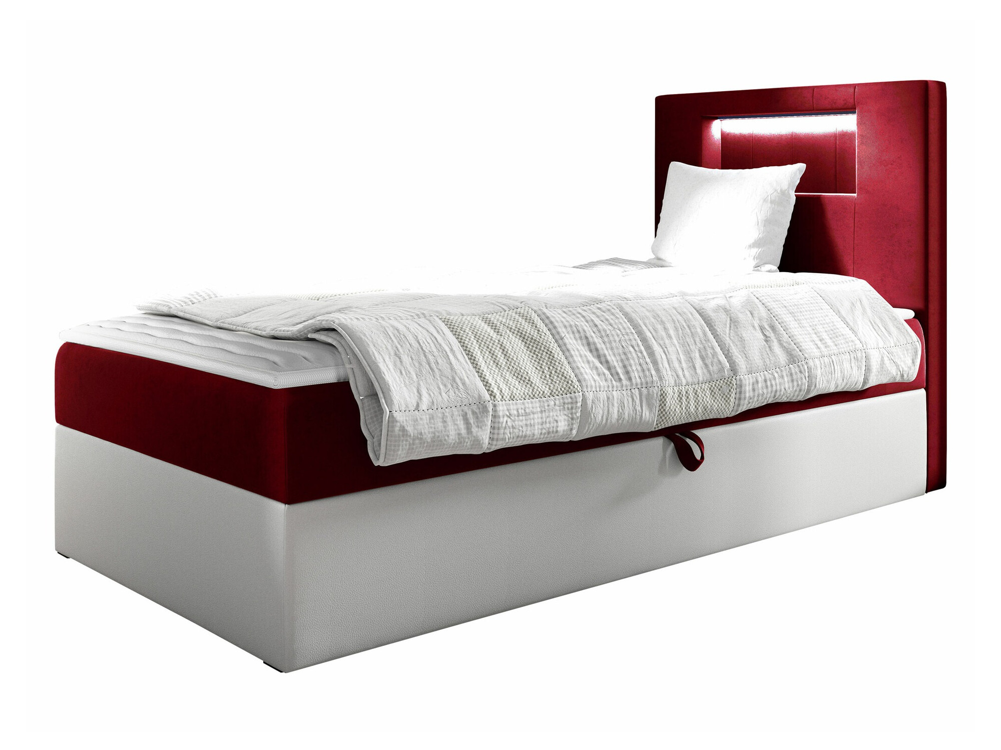 Boxspring krevet Baltimore 169 (Soft 017 + Fresh 8)