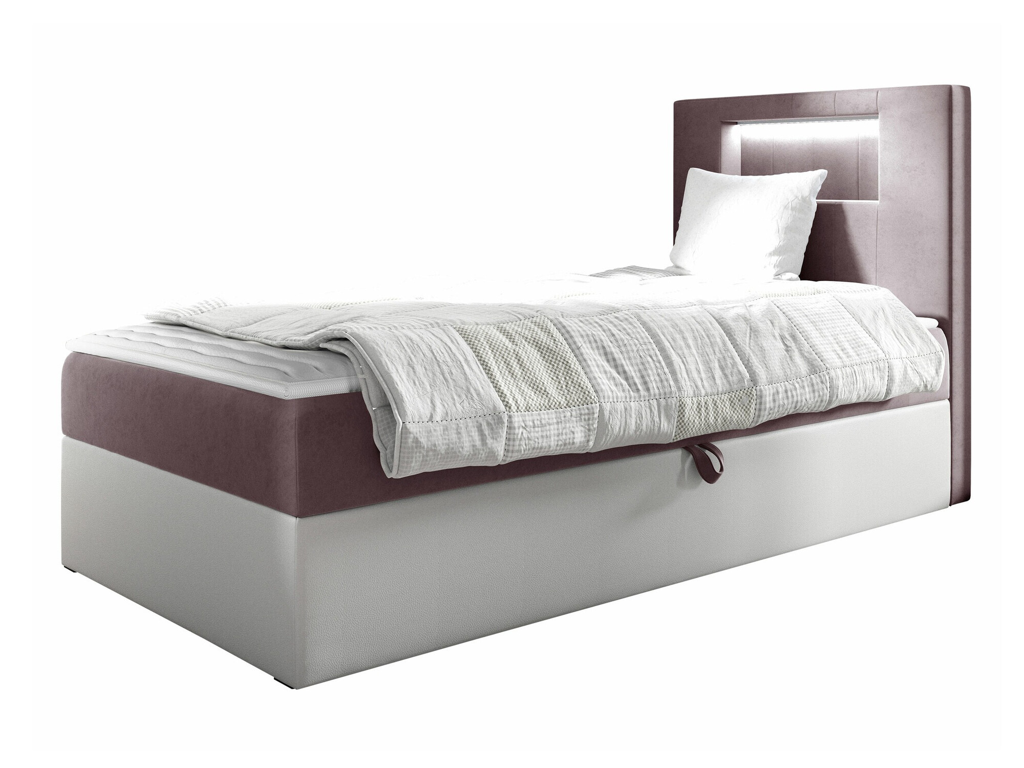 Boxspring krevet Baltimore 169 (Soft 017 + Fresh 9)