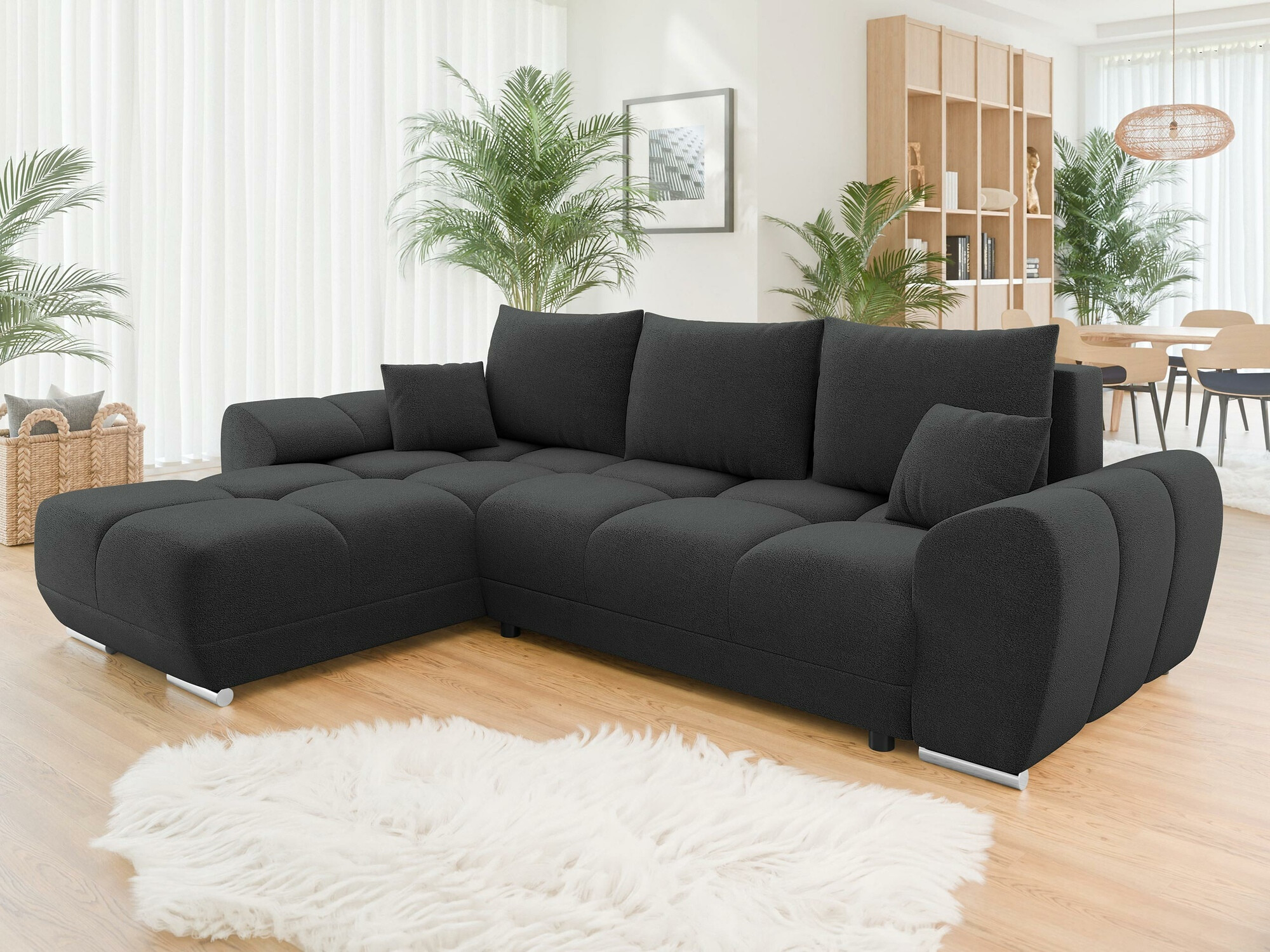 Ugaona sofa Camden 100 (Velo 636)
