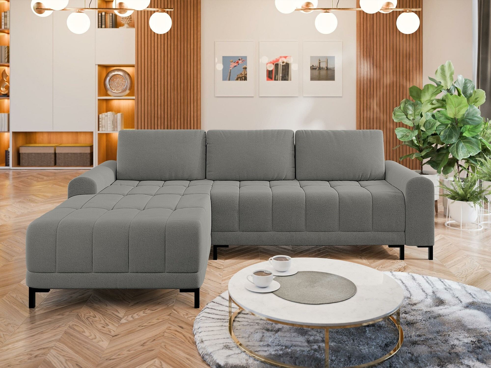 Ugaona sofa Stonecrest 100 (Velo 635)