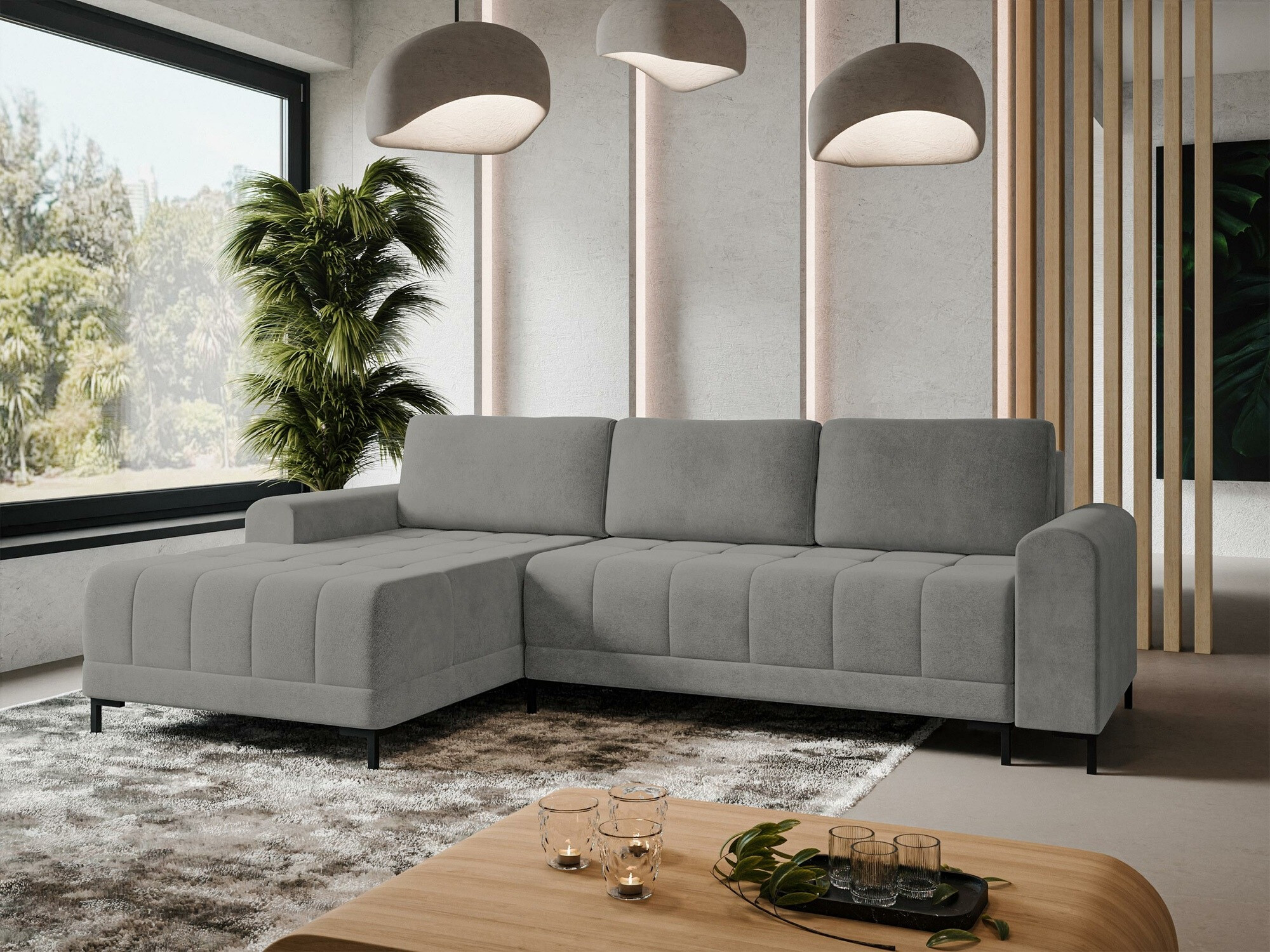 Ugaona sofa Stonecrest 100 (Velo 635)
