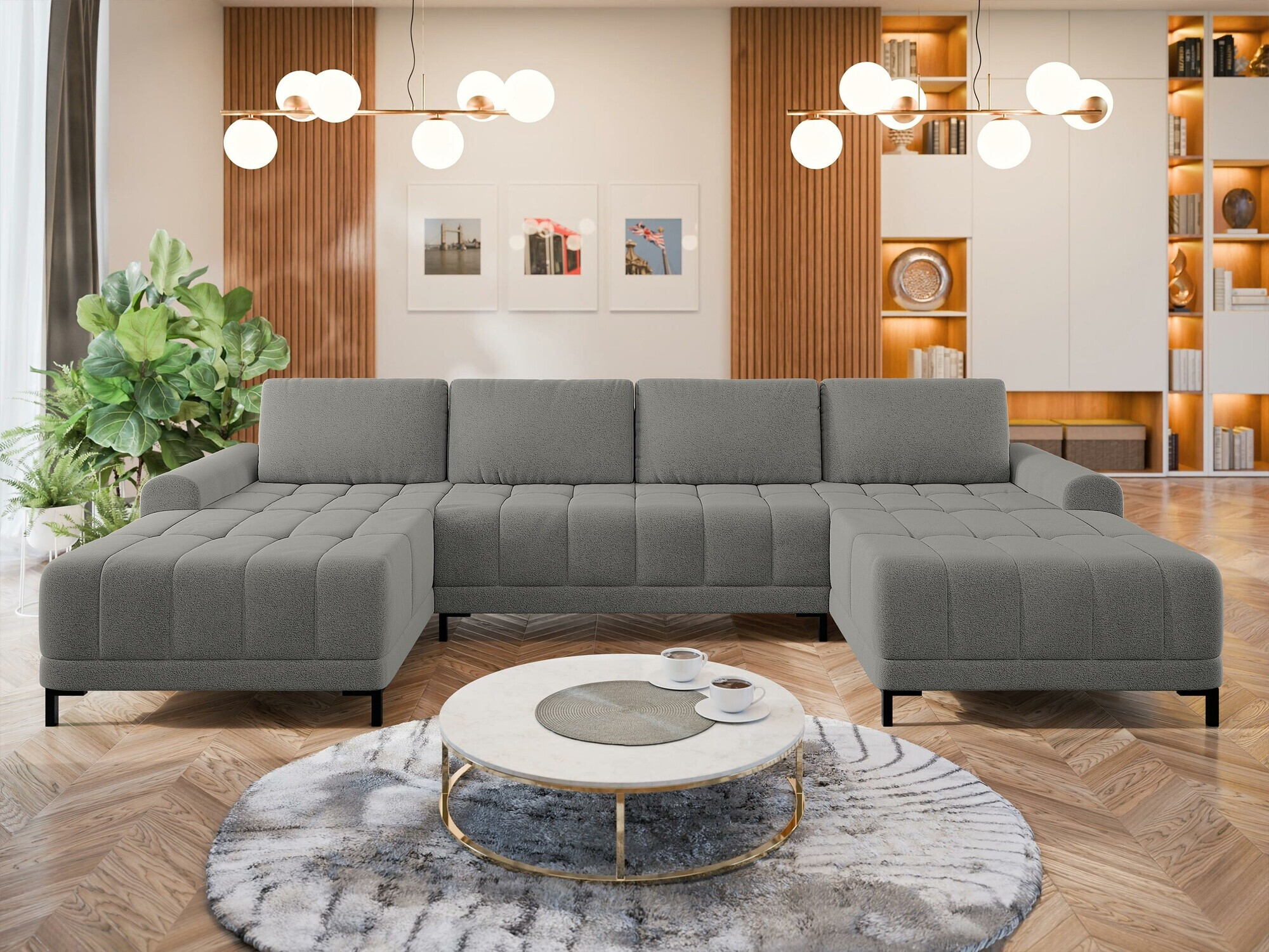 Ugaona sofa Stonecrest 101 (Velo 635)