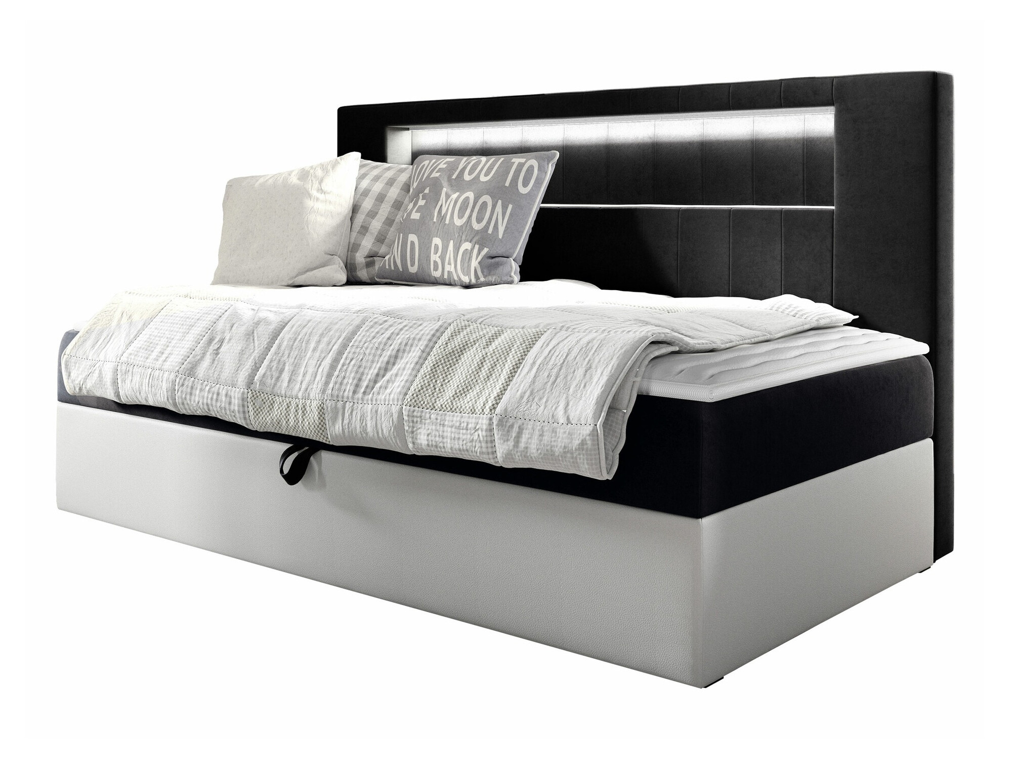 Boxspring krevet Baltimore 168 (Soft 017 + Fresh 17)