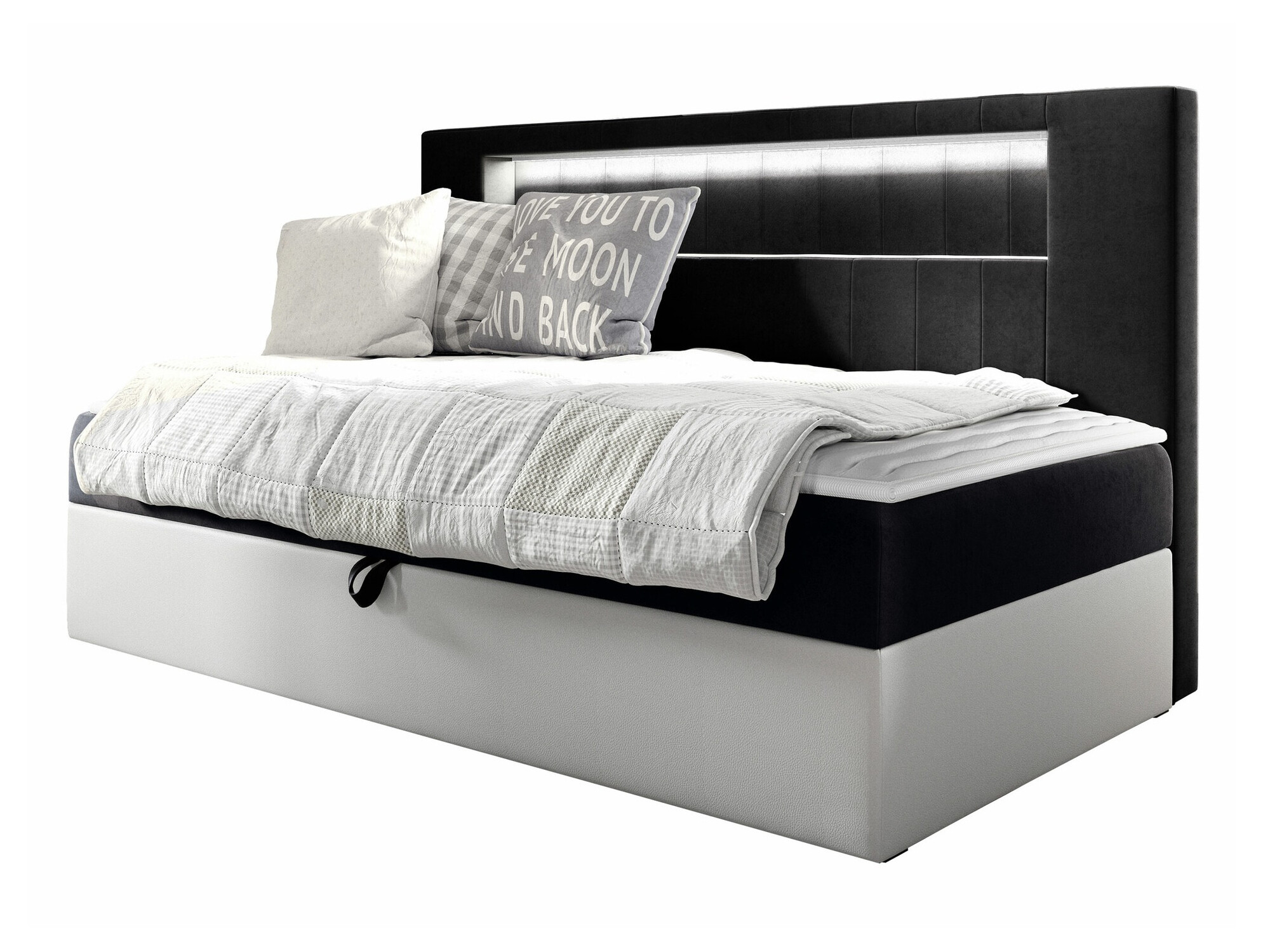 Boxspring krevet Baltimore 168 (Soft 017 + Fresh 17)