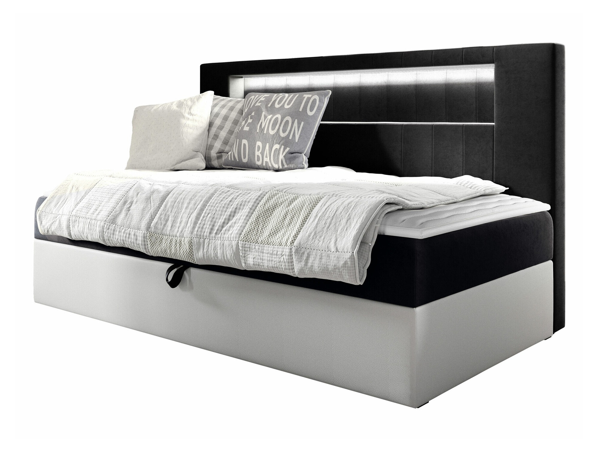 Boxspring krevet Baltimore 168 (Soft 017 + Fresh 17)