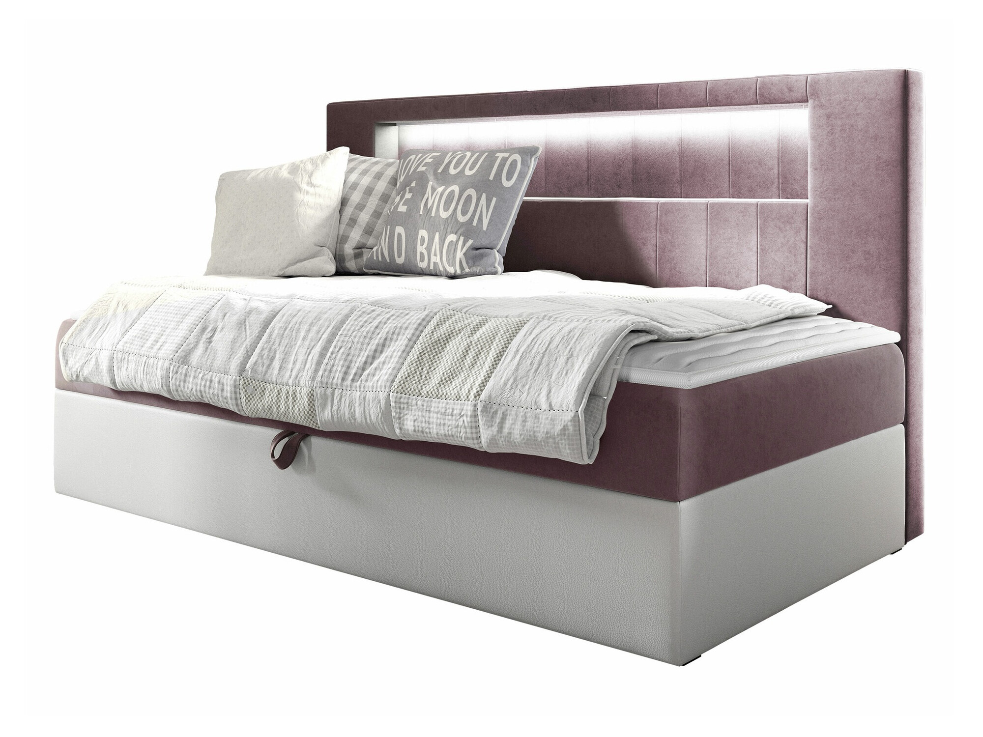 Boxspring krevet Baltimore 168 (Soft 017 + Fresh 9)