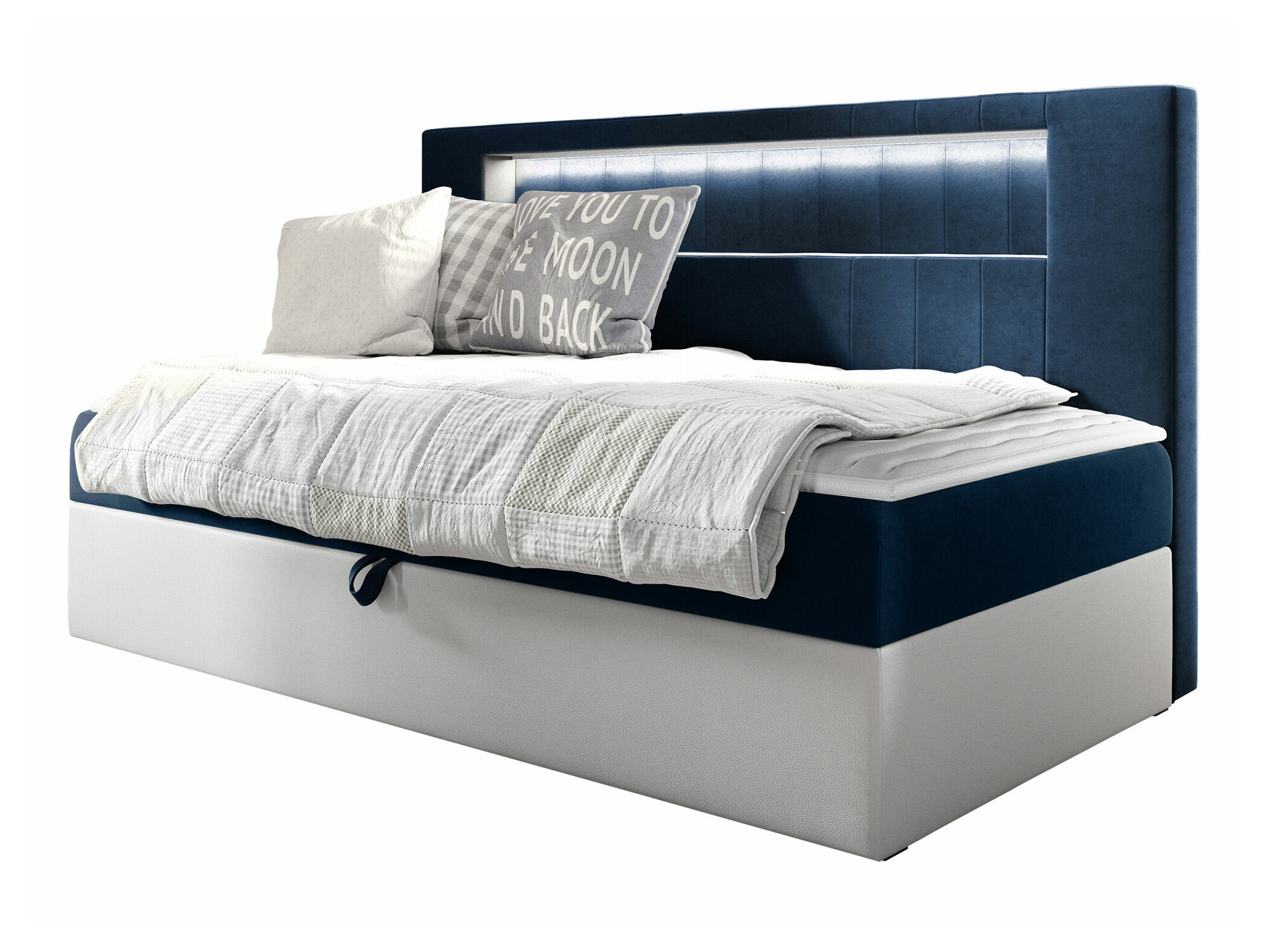 Boxspring krevet Lucus IV (Soft 017 + Fresh 11)