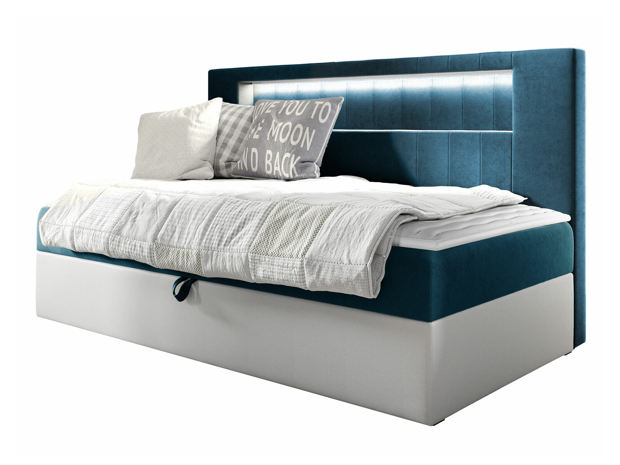 Boxspring krevet Lucus IV (Soft 017 + Fresh 34)