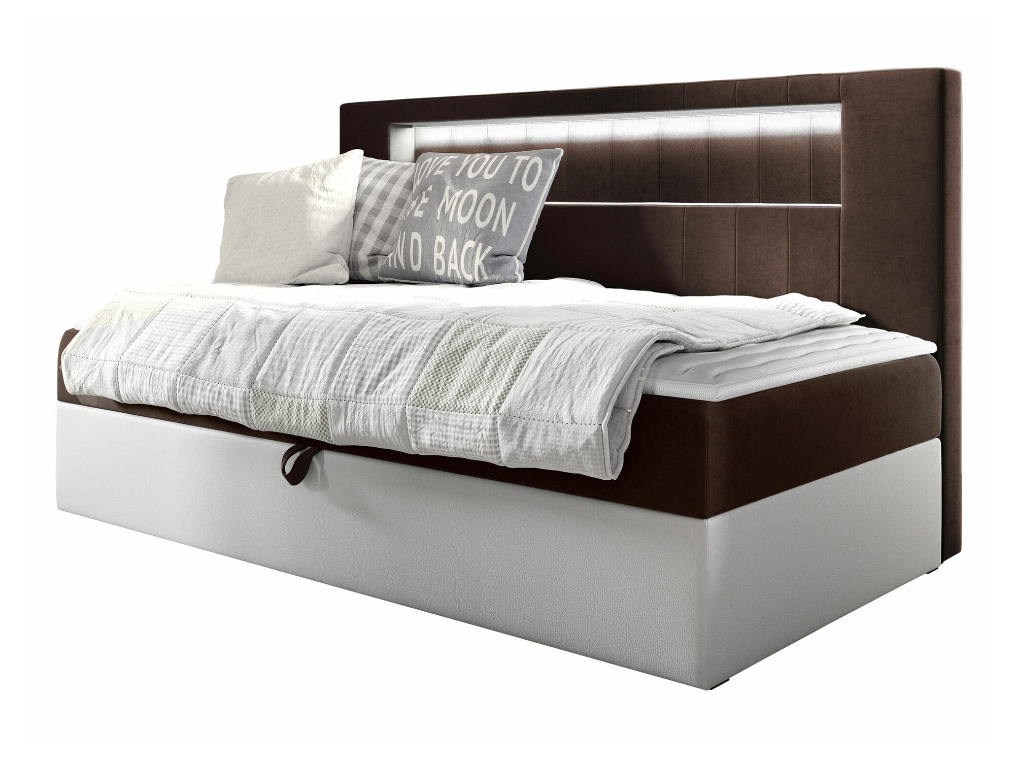 Boxspring krevet Lucus IV (Soft 017 + Fresh 4)