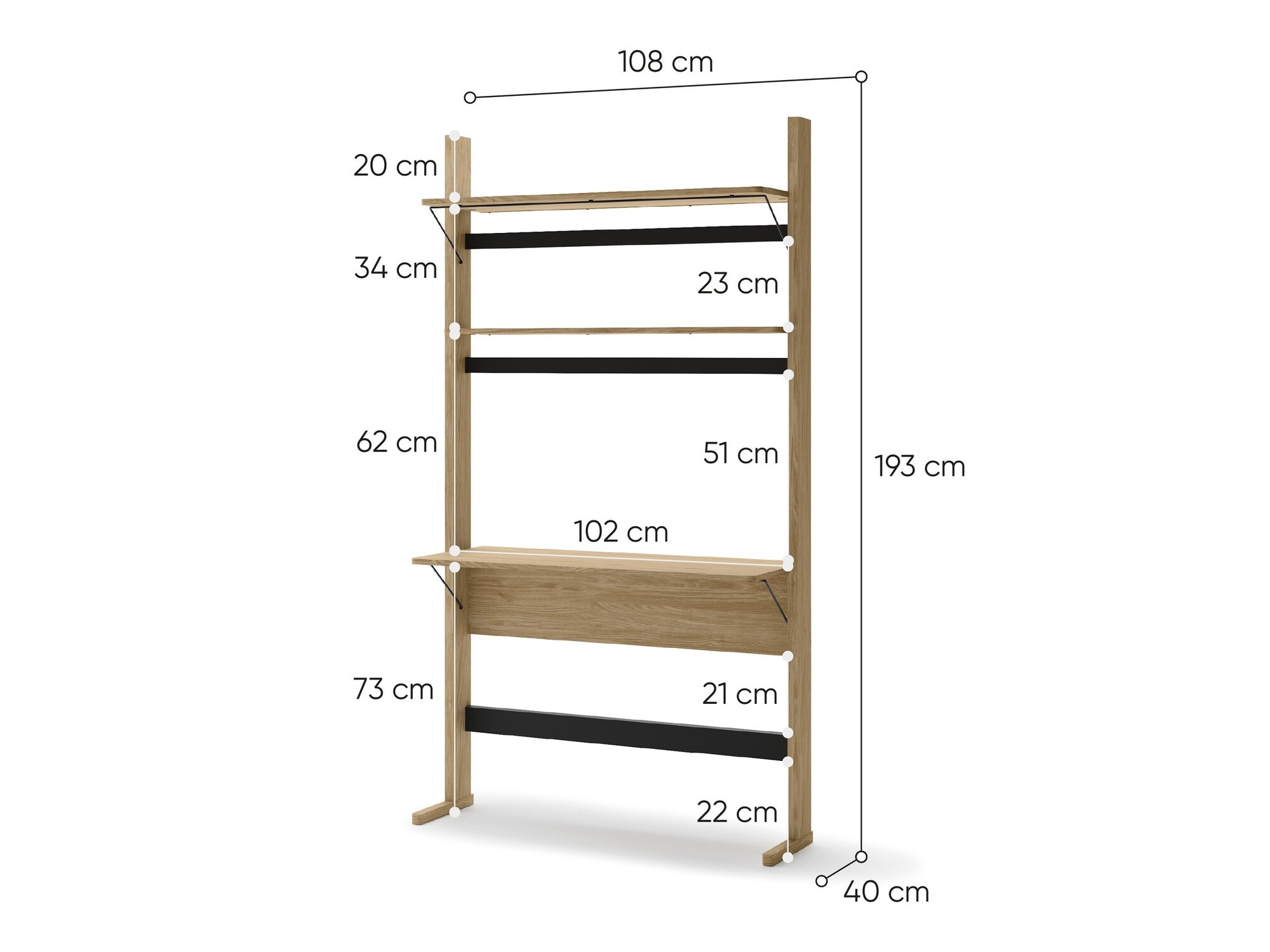 Kancelarijski sto Feleliu 103