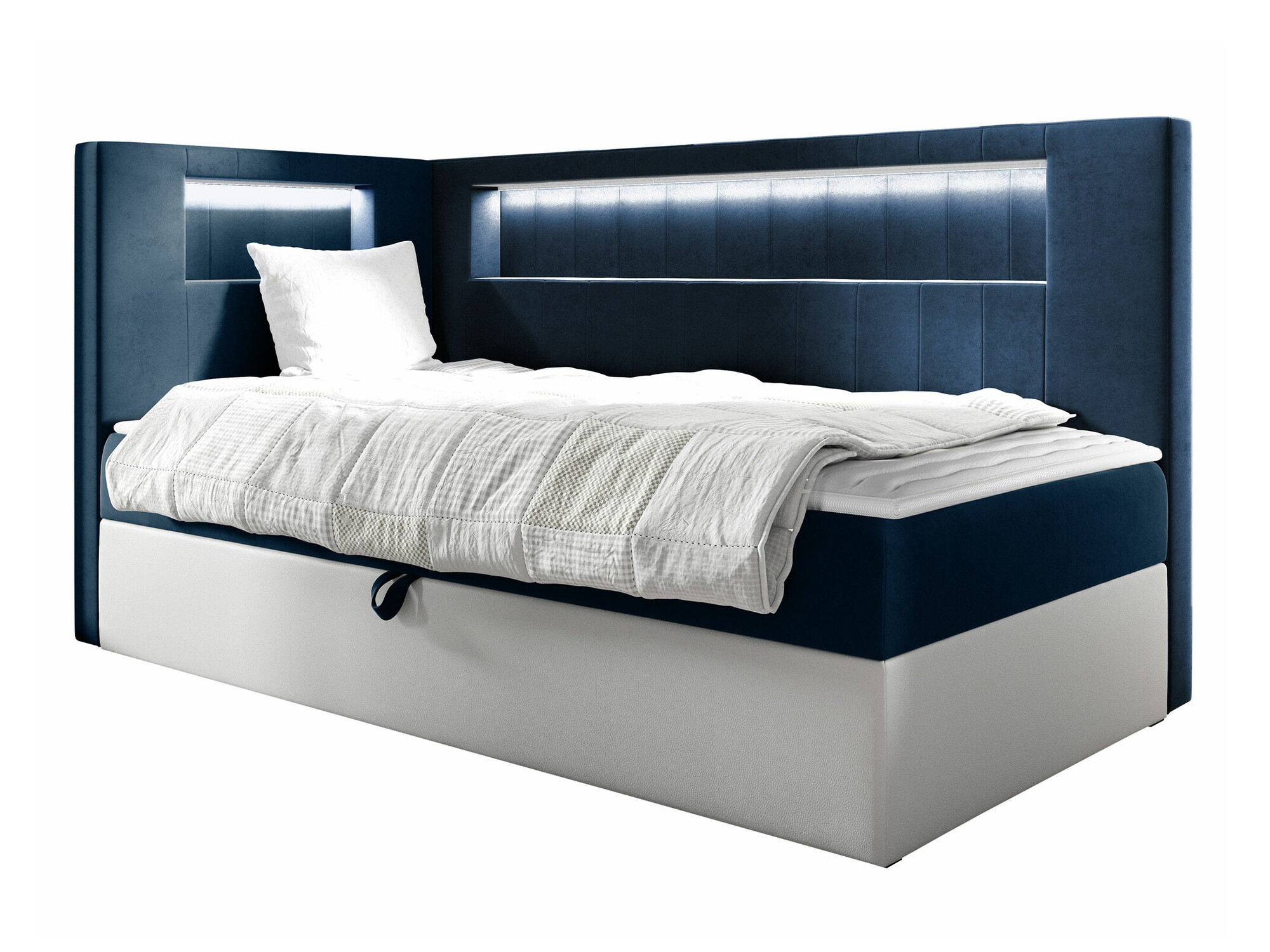 Boxspring krevet Baltimore 172 (Soft 017 + Fresh 11)