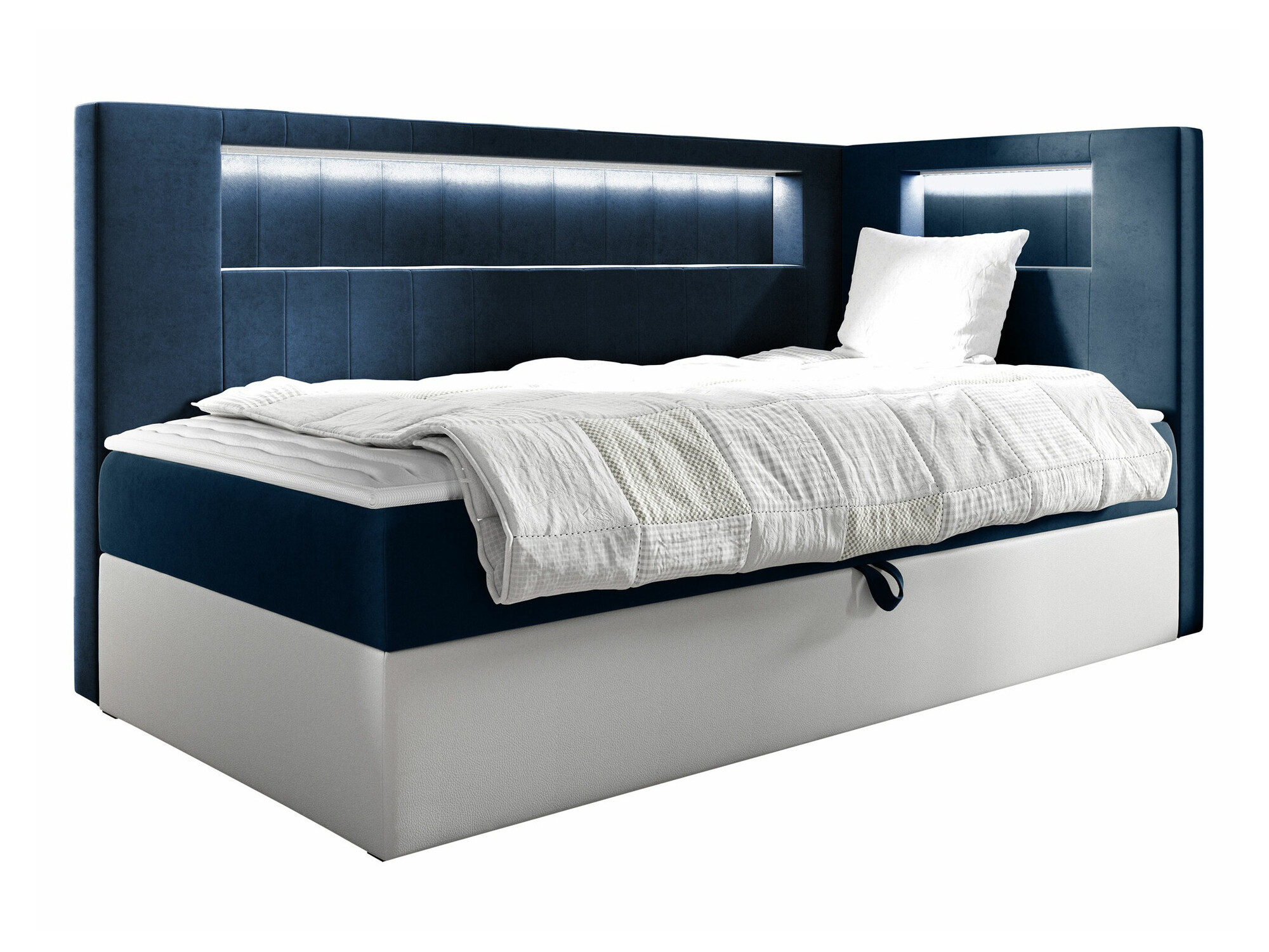 Boxspring krevet Baltimore 172 (Soft 017 + Fresh 11)