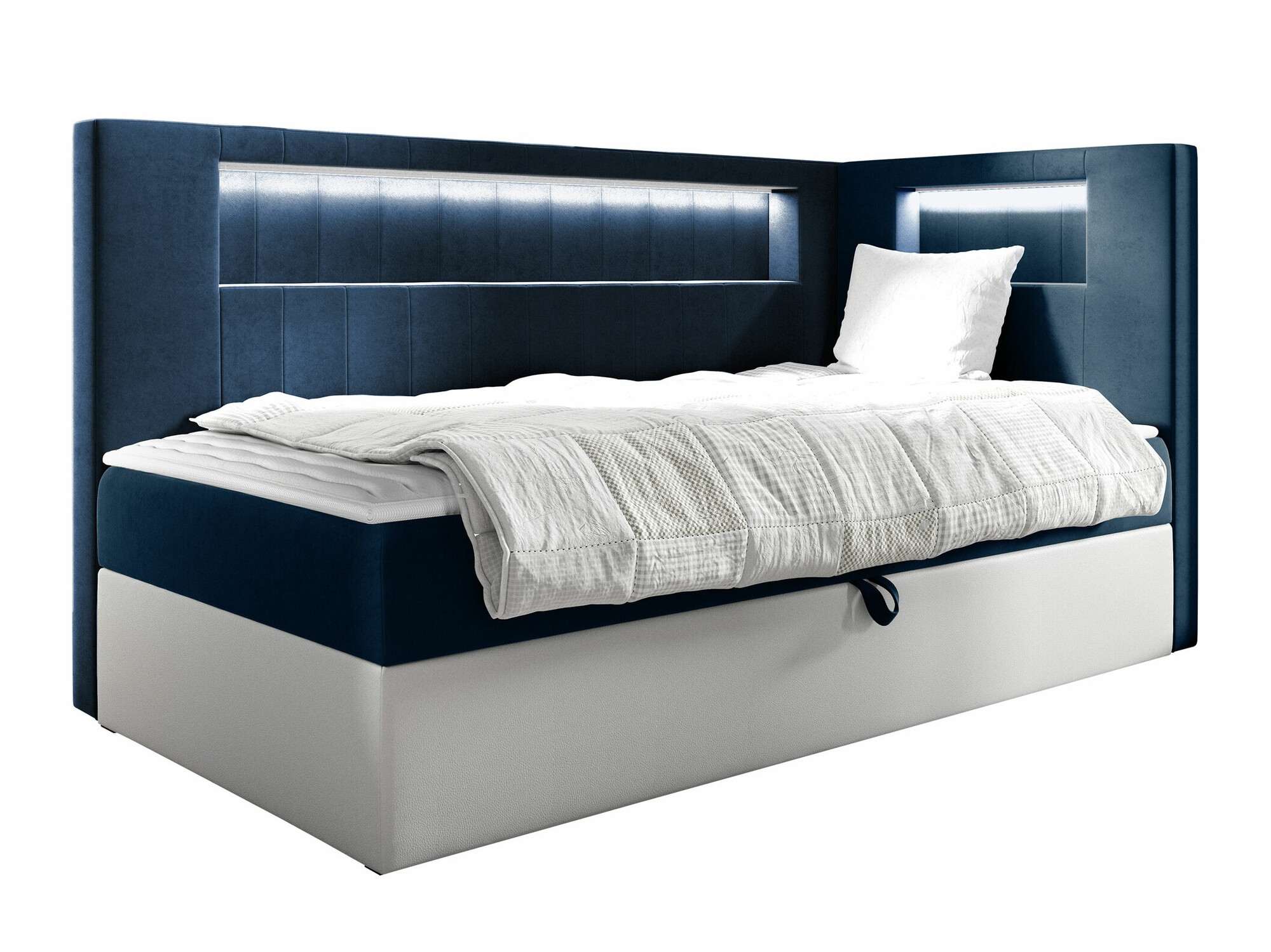 Boxspring krevet Baltimore 172 (Soft 017 + Fresh 11)