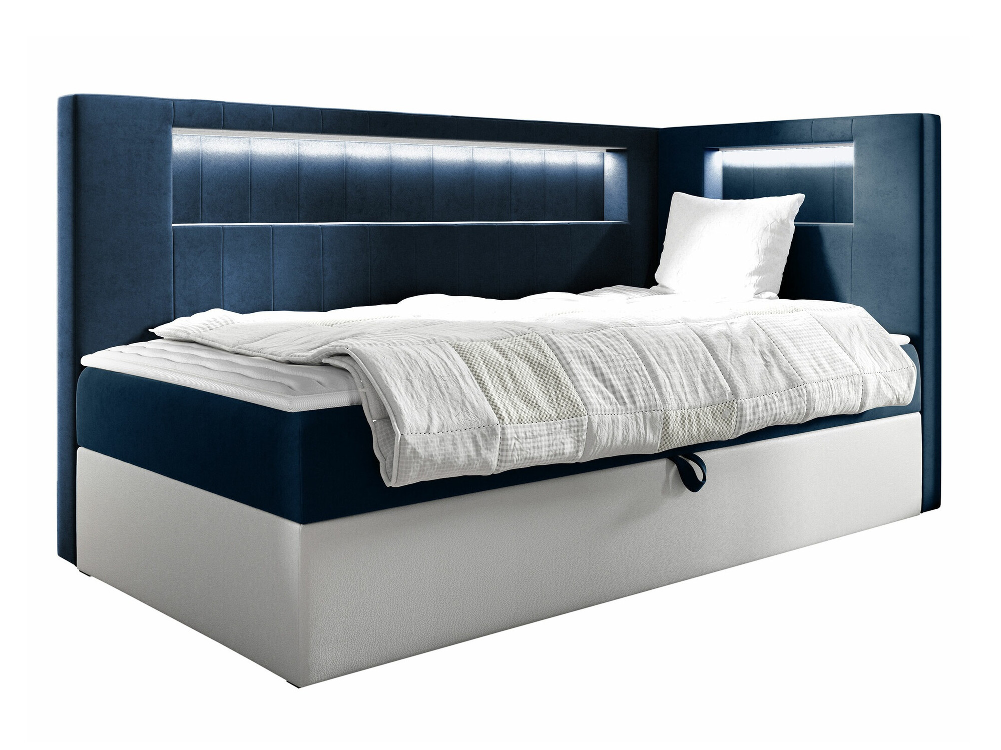 Boxspring krevet Baltimore 172 (Soft 017 + Fresh 11)
