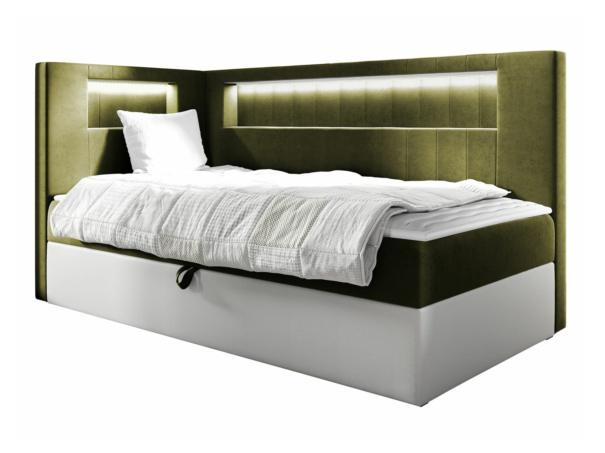 Boxspring krevet Baltimore 172 (Soft 017 + Fresh 12)
