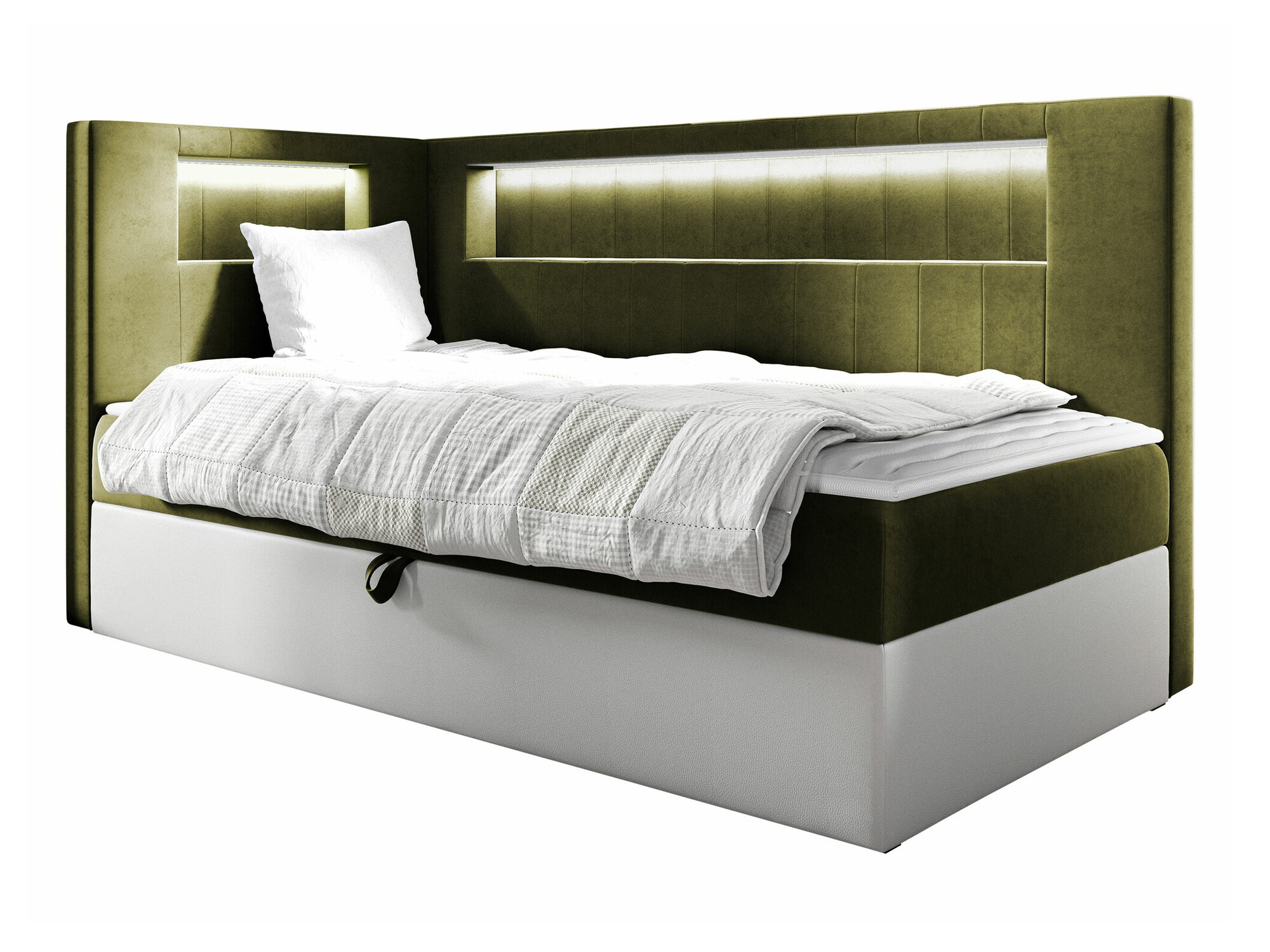 Boxspring krevet Baltimore 172 (Soft 017 + Fresh 12)
