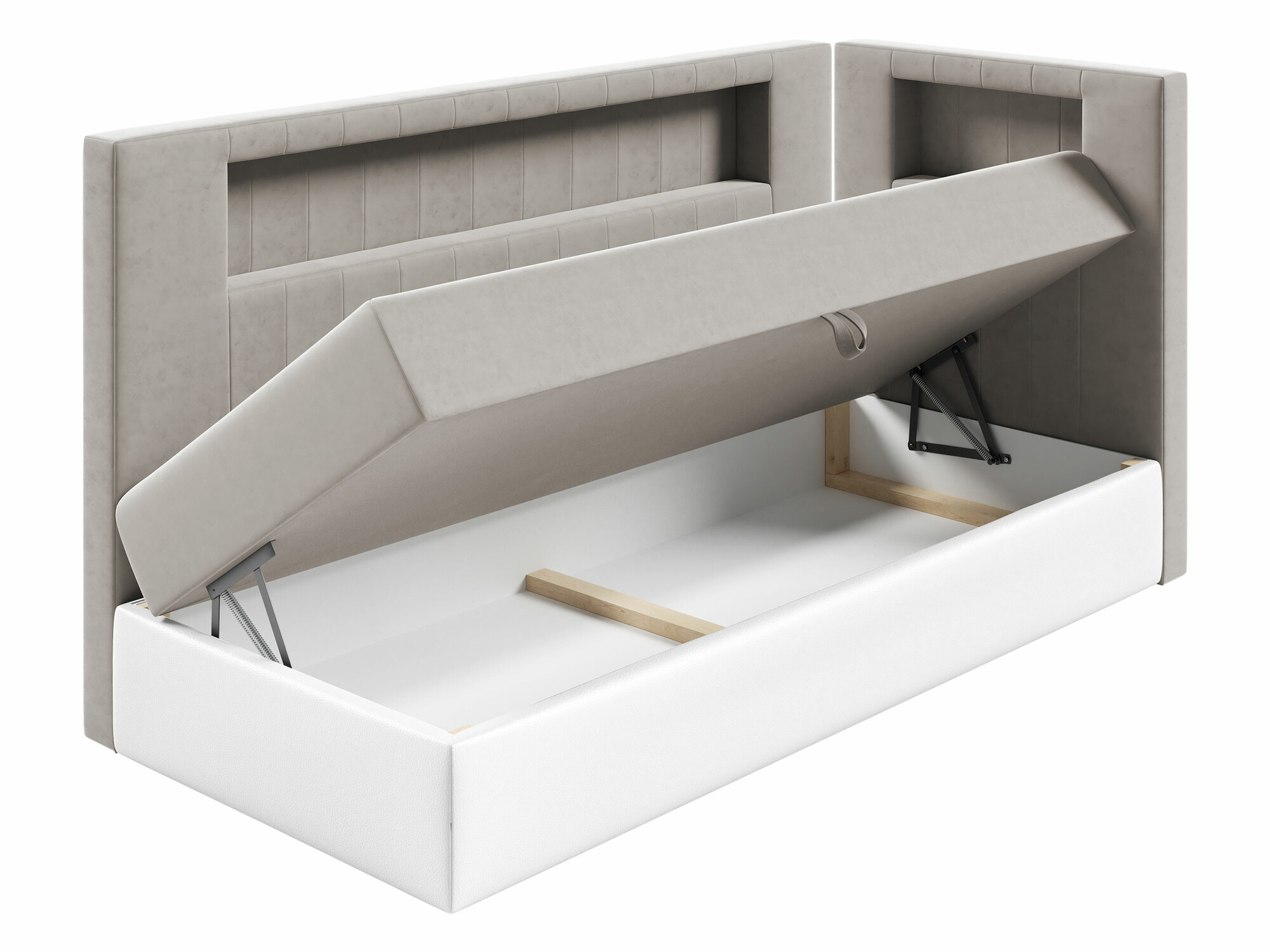 Boxspring krevet Baltimore 172 (Soft 017 + Fresh 12)