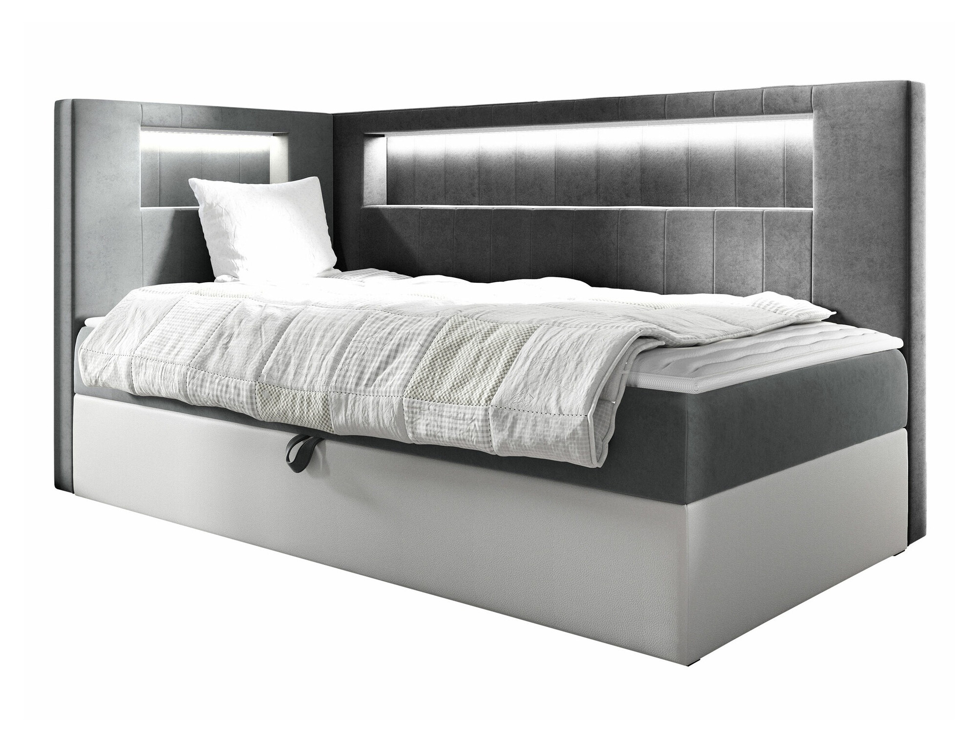 Boxspring krevet Baltimore 172 (Soft 017 + Fresh 14)