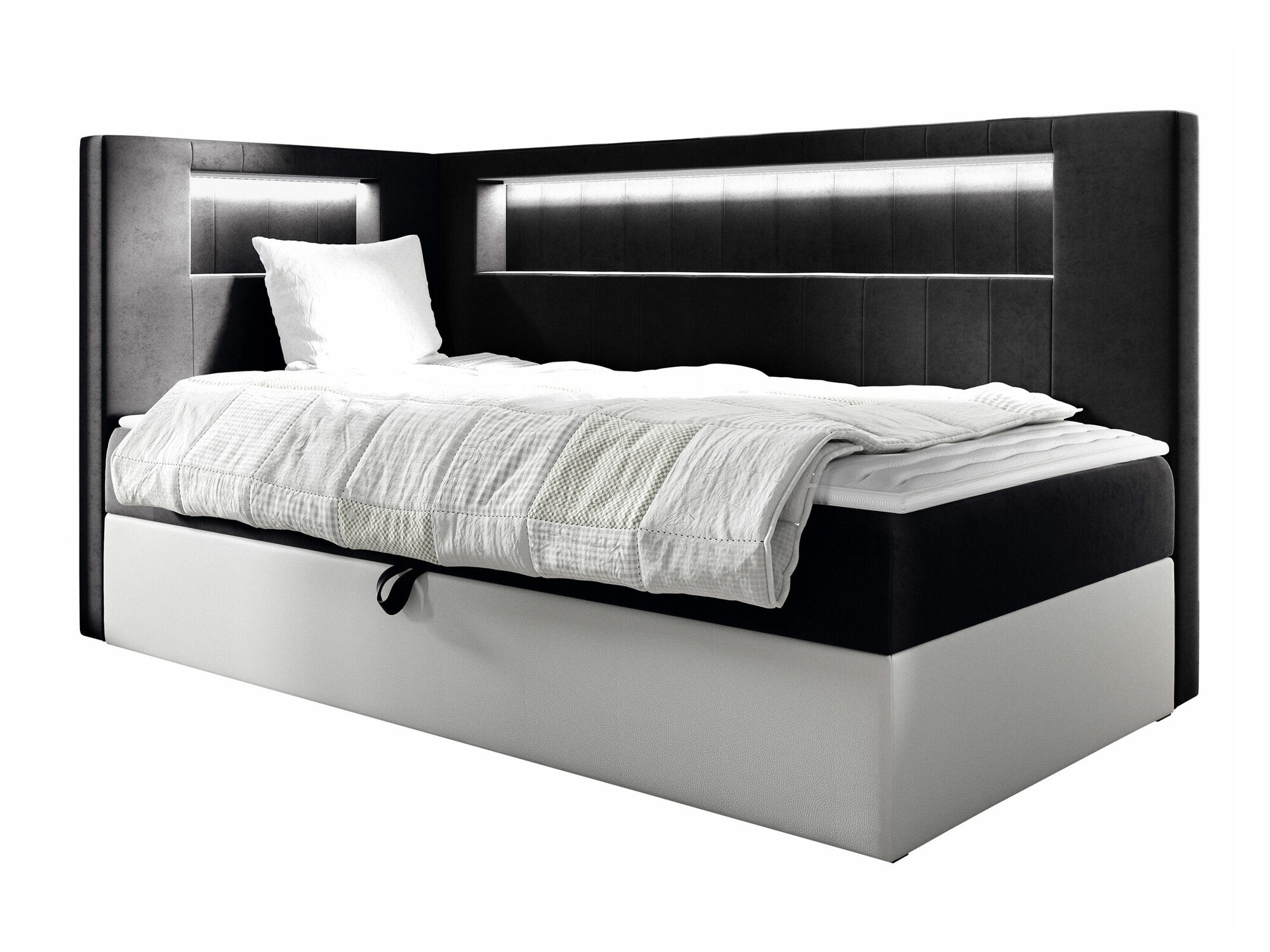 Boxspring krevet Baltimore 172 (Soft 017 + Fresh 17)