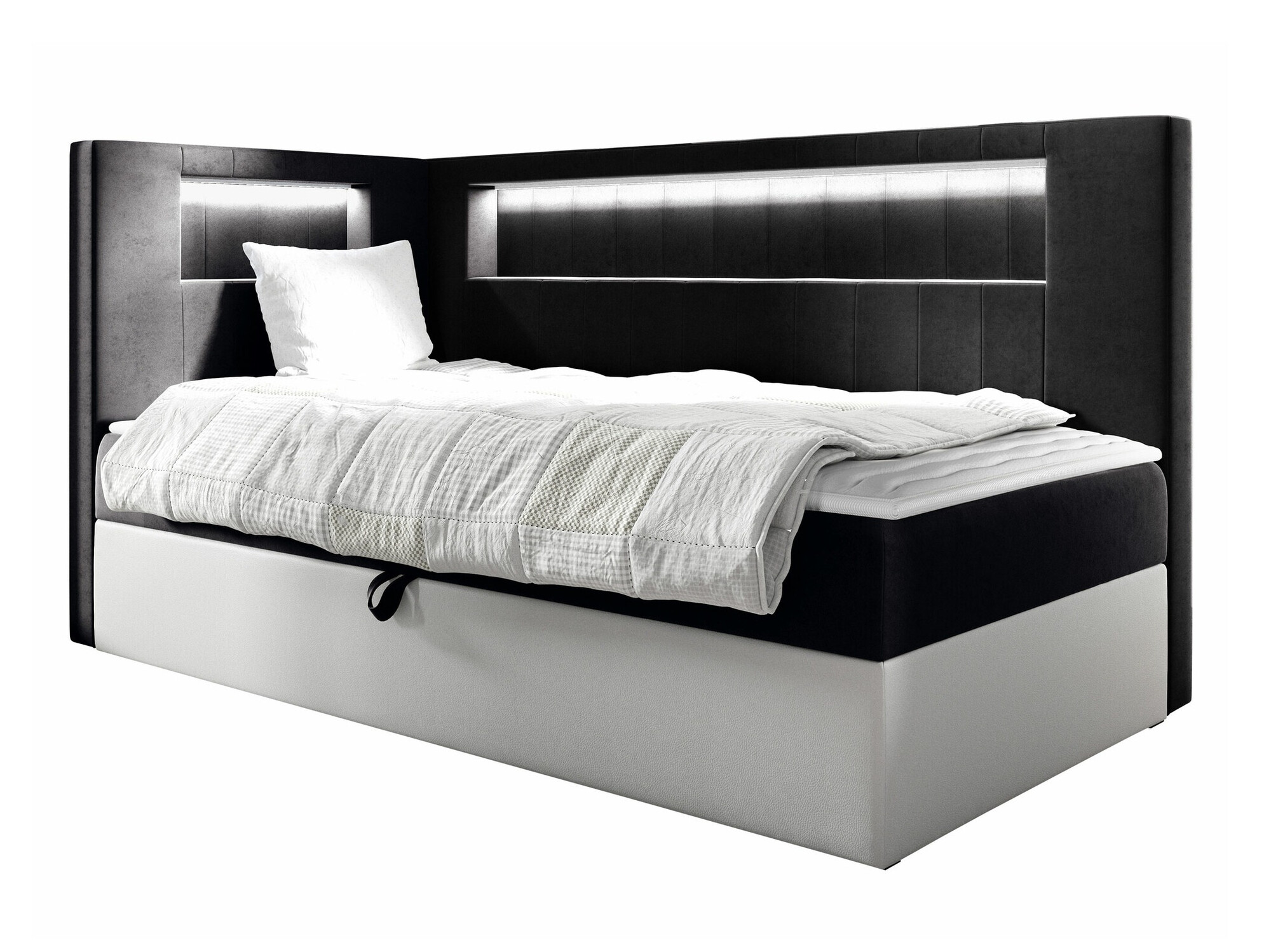 Boxspring krevet Baltimore 172 (Soft 017 + Fresh 17)