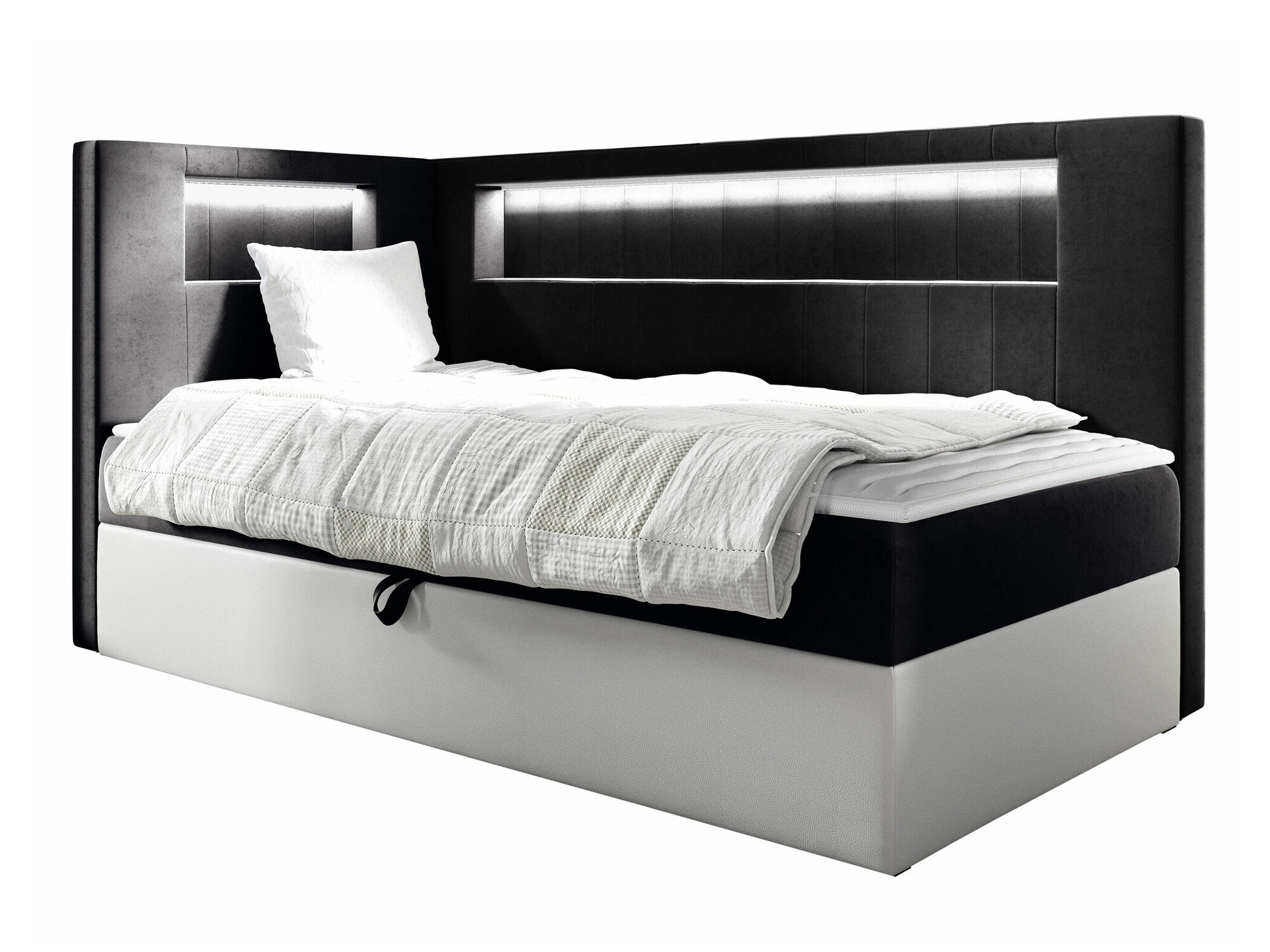 Boxspring krevet Baltimore 172 (Soft 017 + Fresh 17)