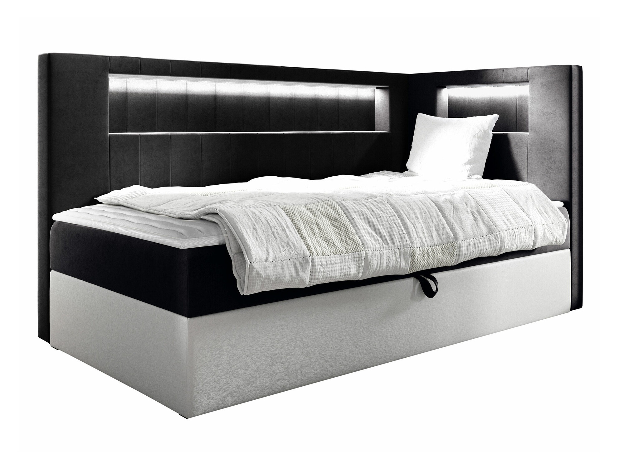 Boxspring krevet Baltimore 172 (Soft 017 + Fresh 17)