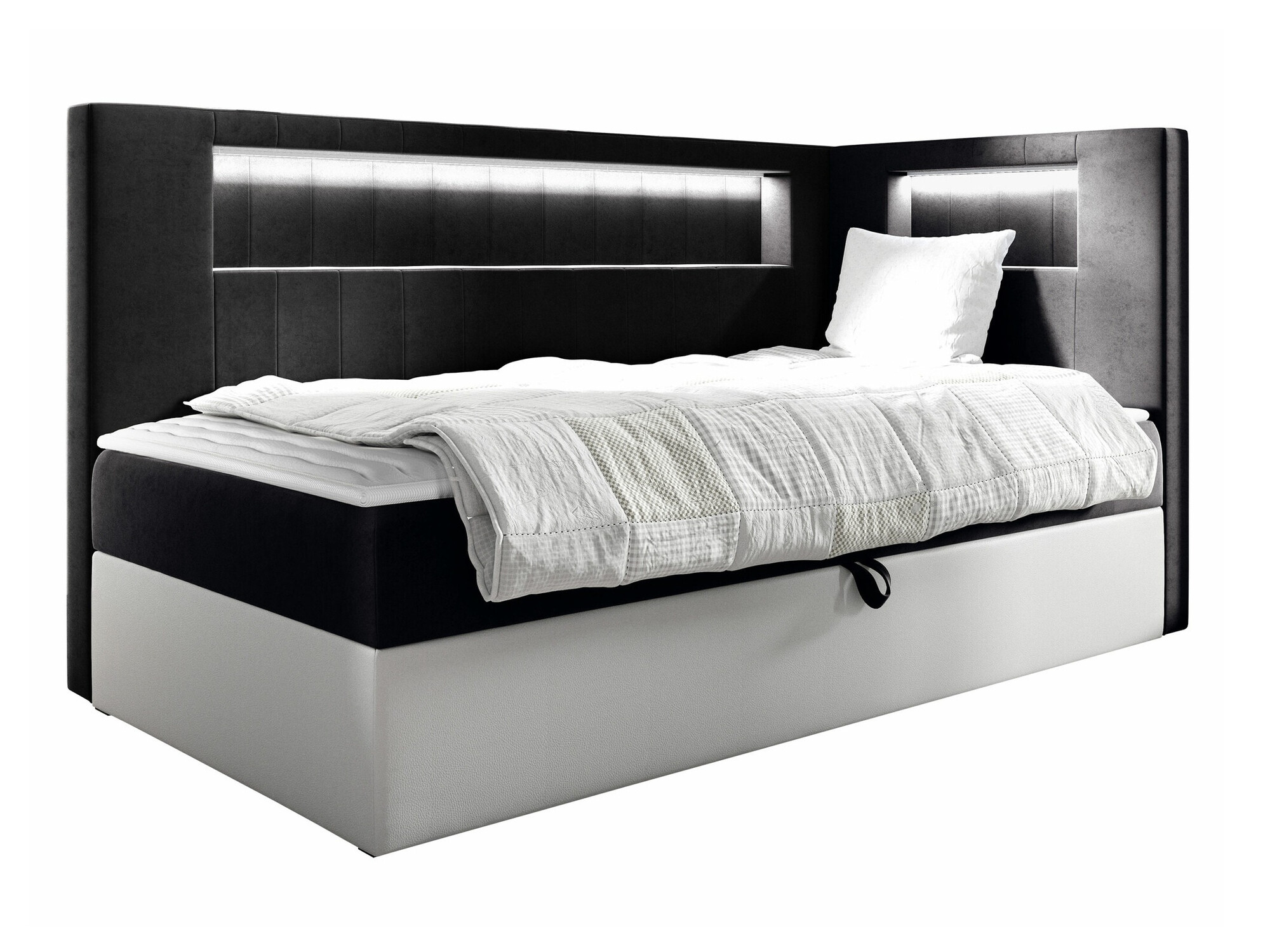 Boxspring krevet Baltimore 172 (Soft 017 + Fresh 17)
