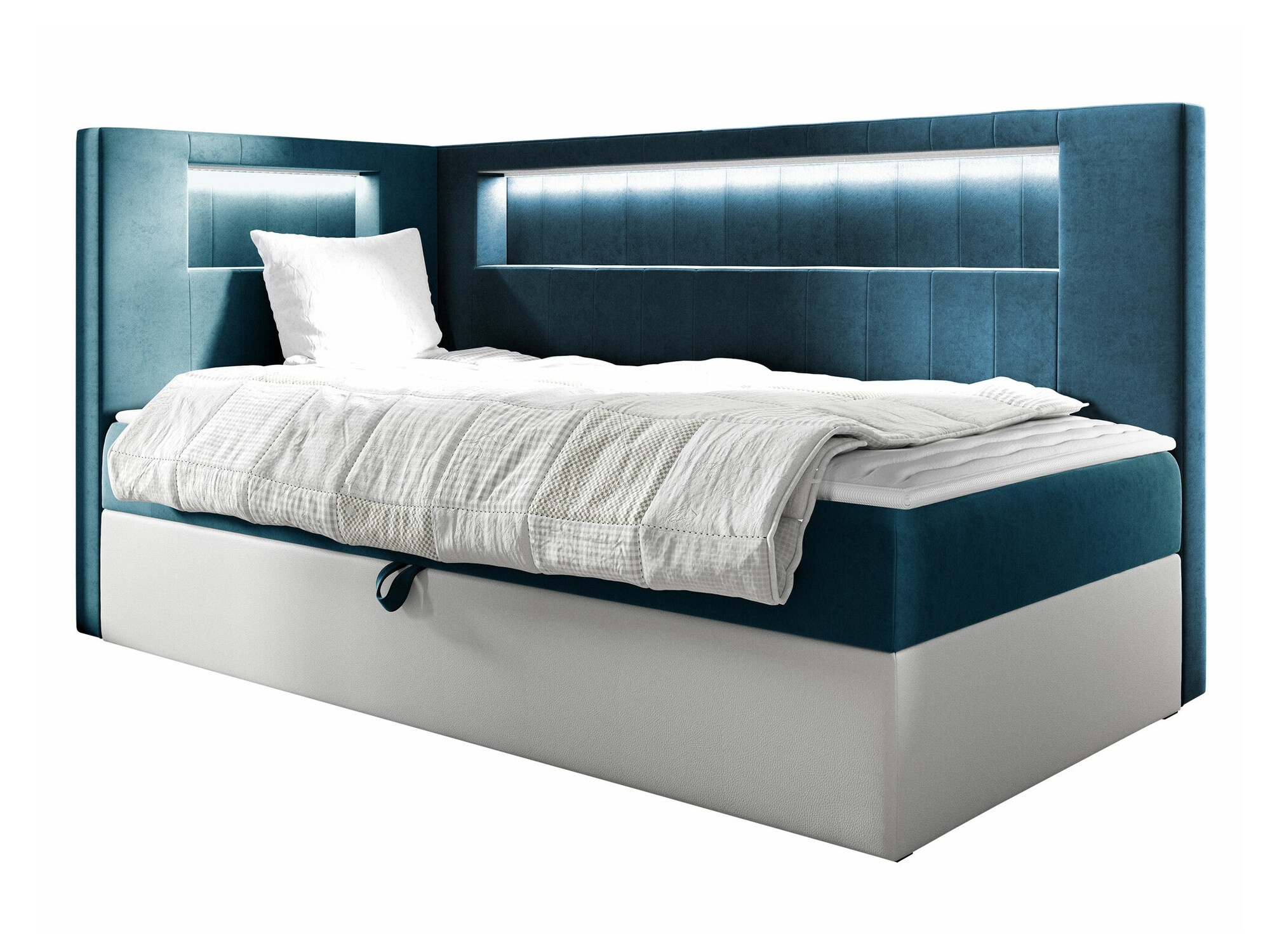 Boxspring krevet Baltimore 172 (Soft 017 + Fresh 34)