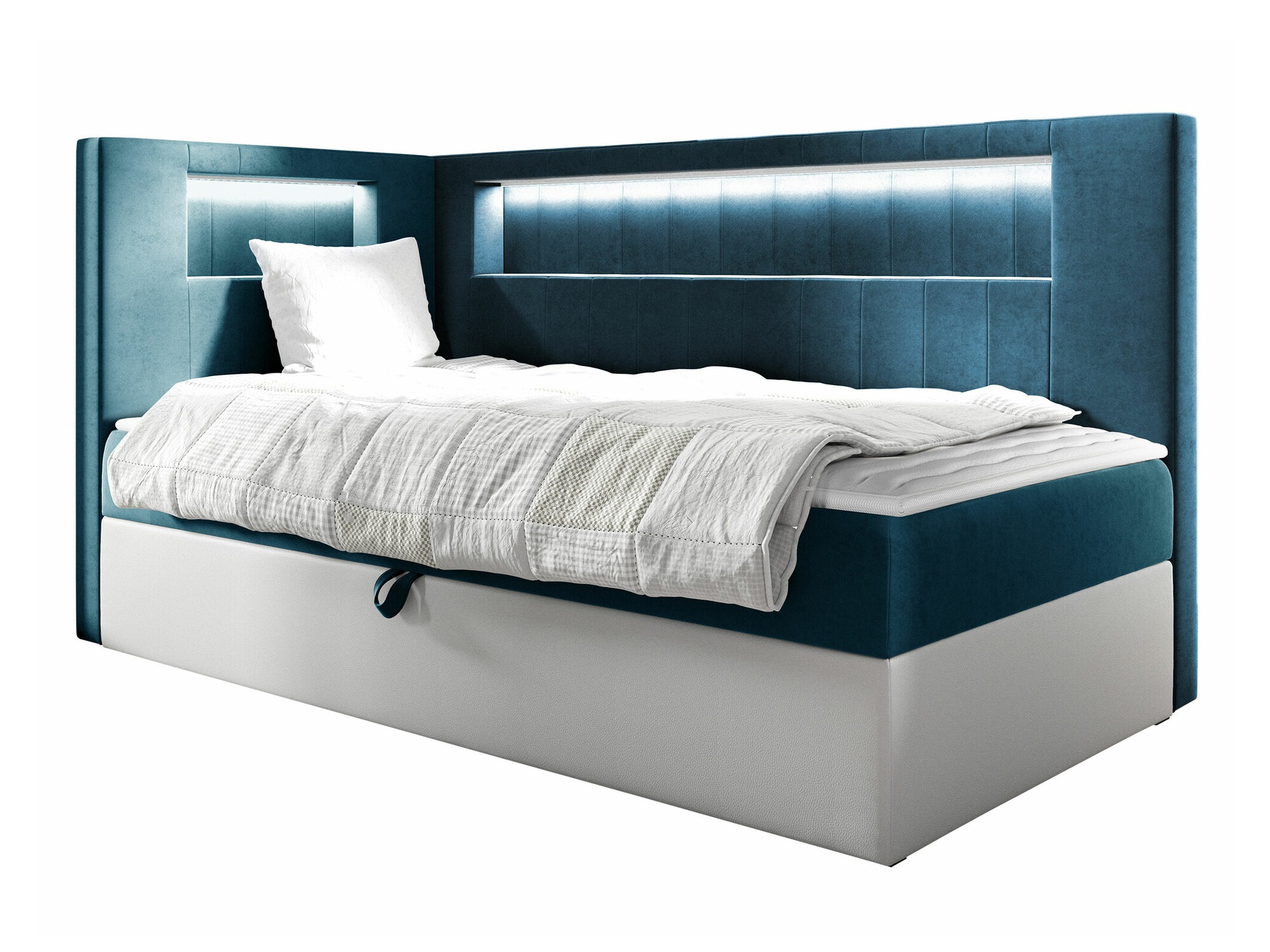Boxspring krevet Baltimore 172 (Soft 017 + Fresh 34)