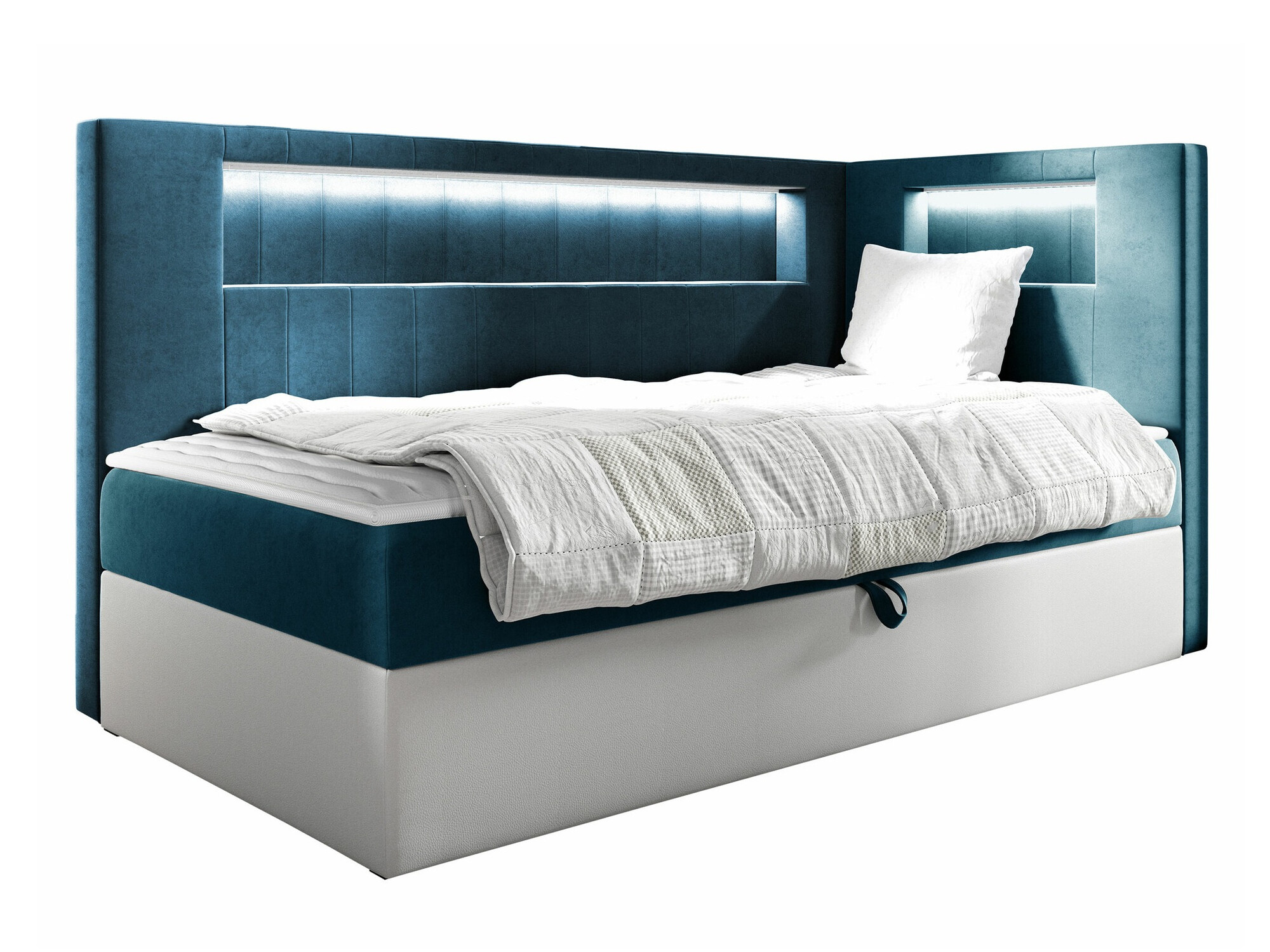 Boxspring krevet Baltimore 172 (Soft 017 + Fresh 34)