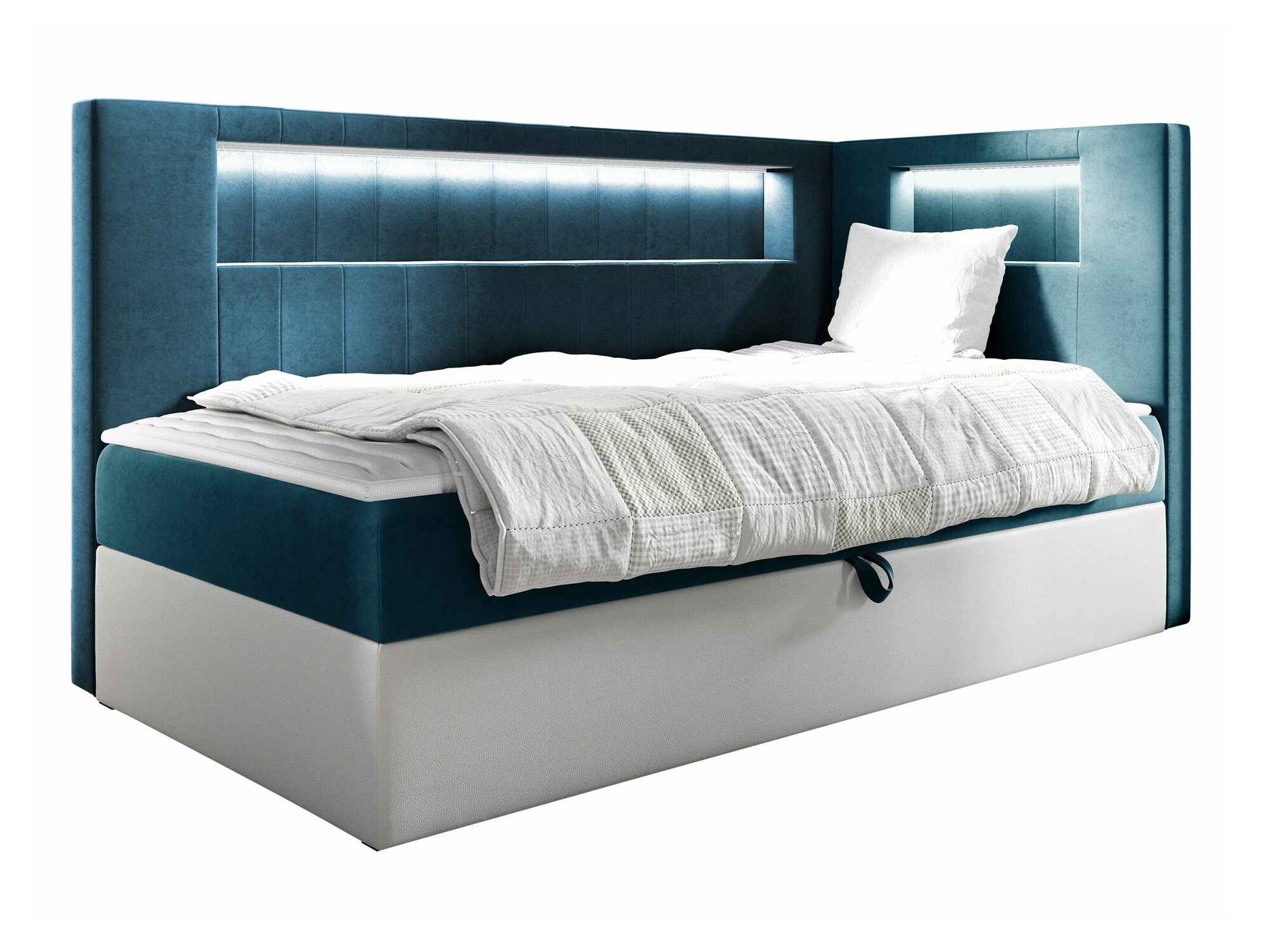 Boxspring krevet Baltimore 172 (Soft 017 + Fresh 34)