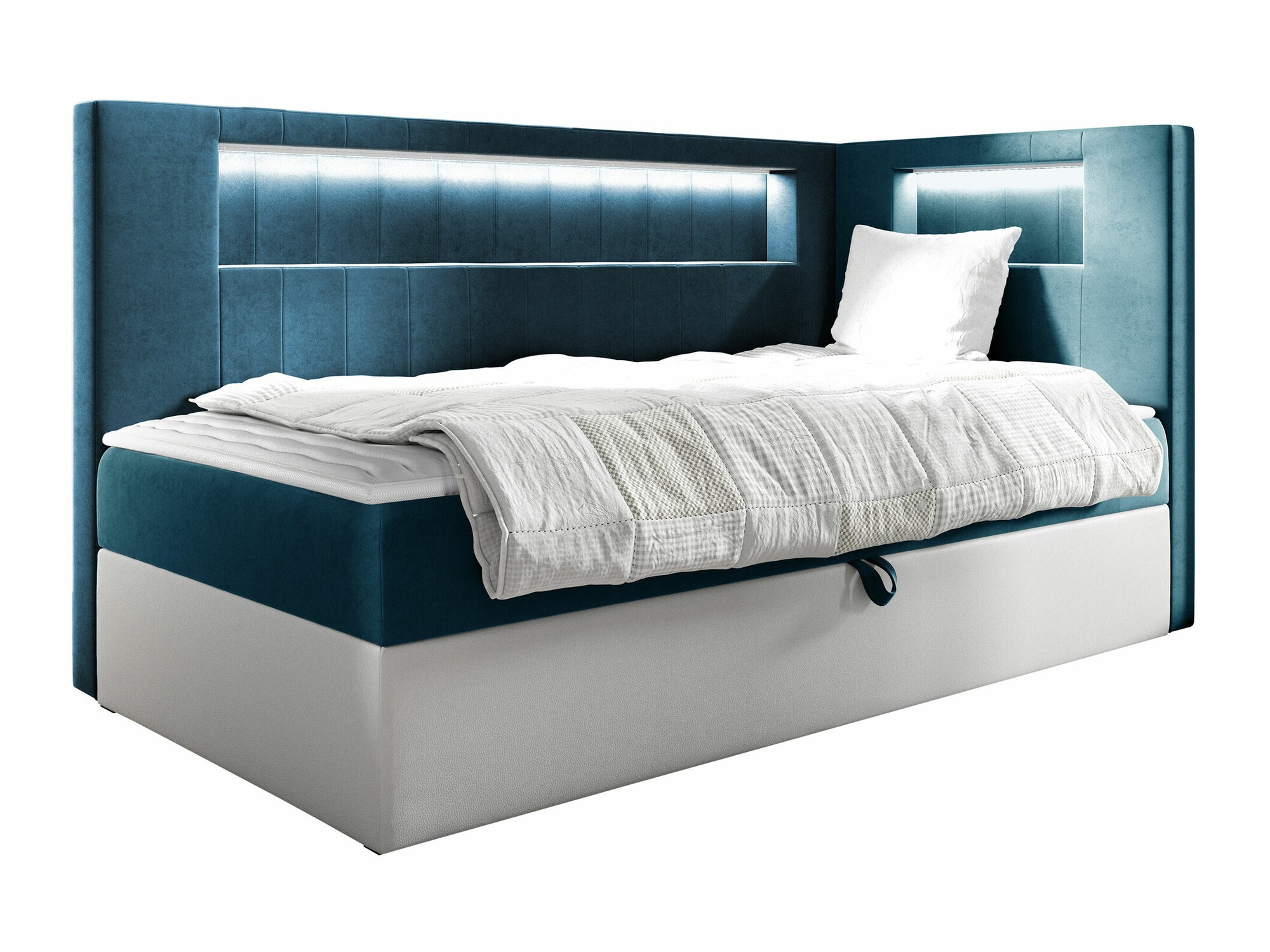 Boxspring krevet Baltimore 172 (Soft 017 + Fresh 34)