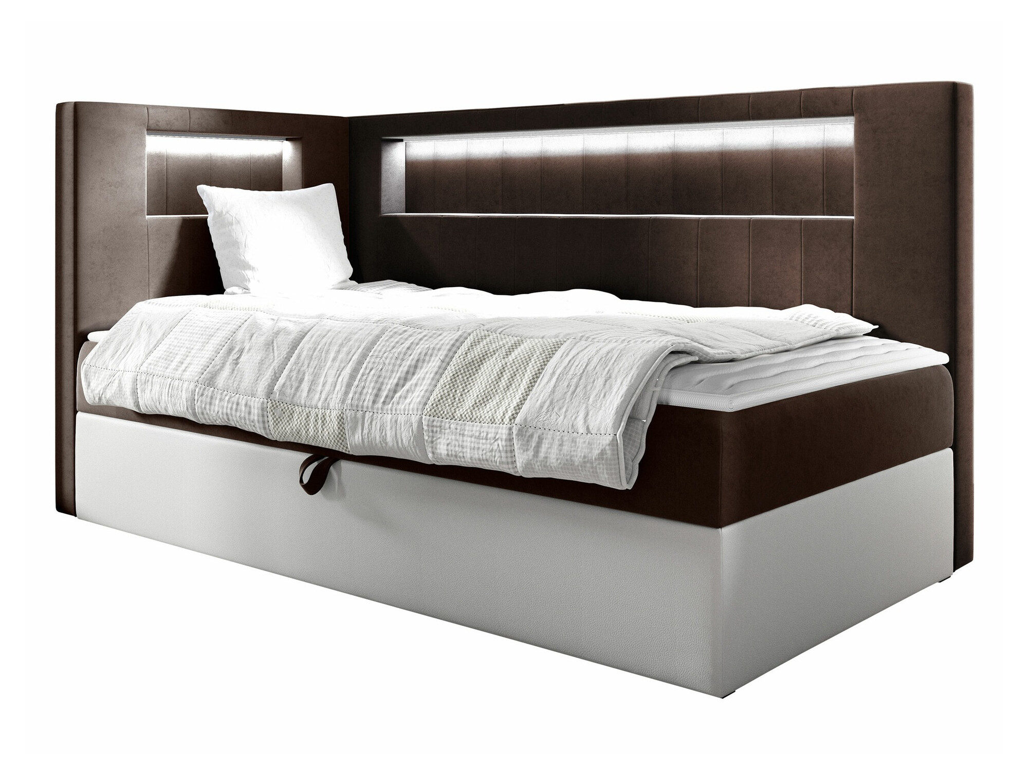 Boxspring krevet Baltimore 172 (Soft 017 + Fresh 4)