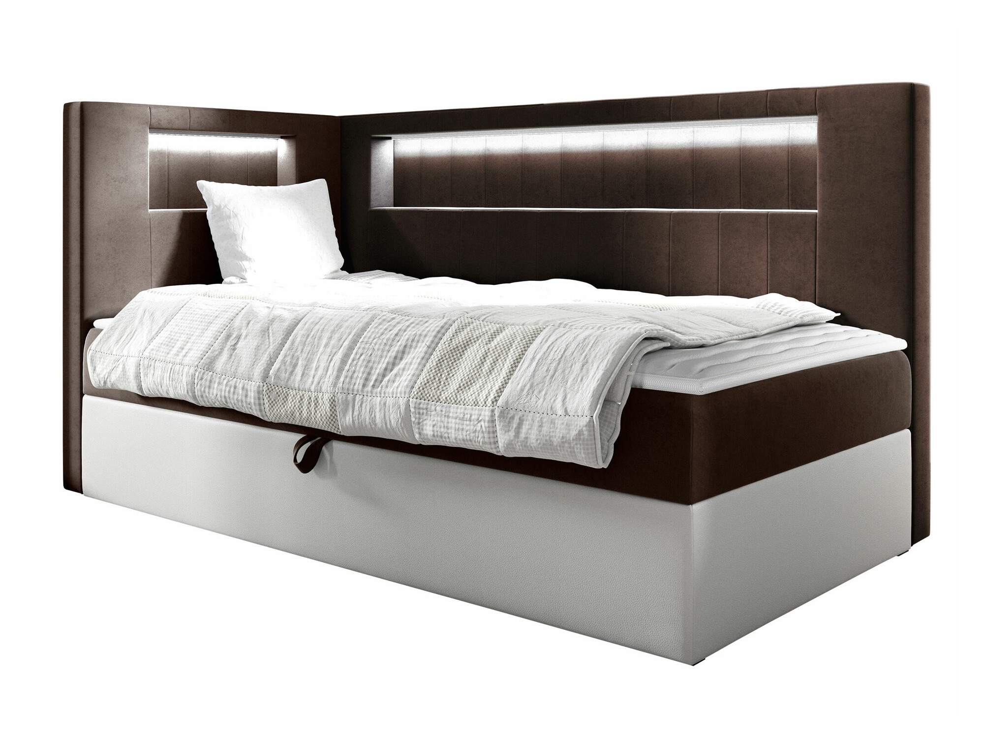 Boxspring krevet Baltimore 172 (Soft 017 + Fresh 4)