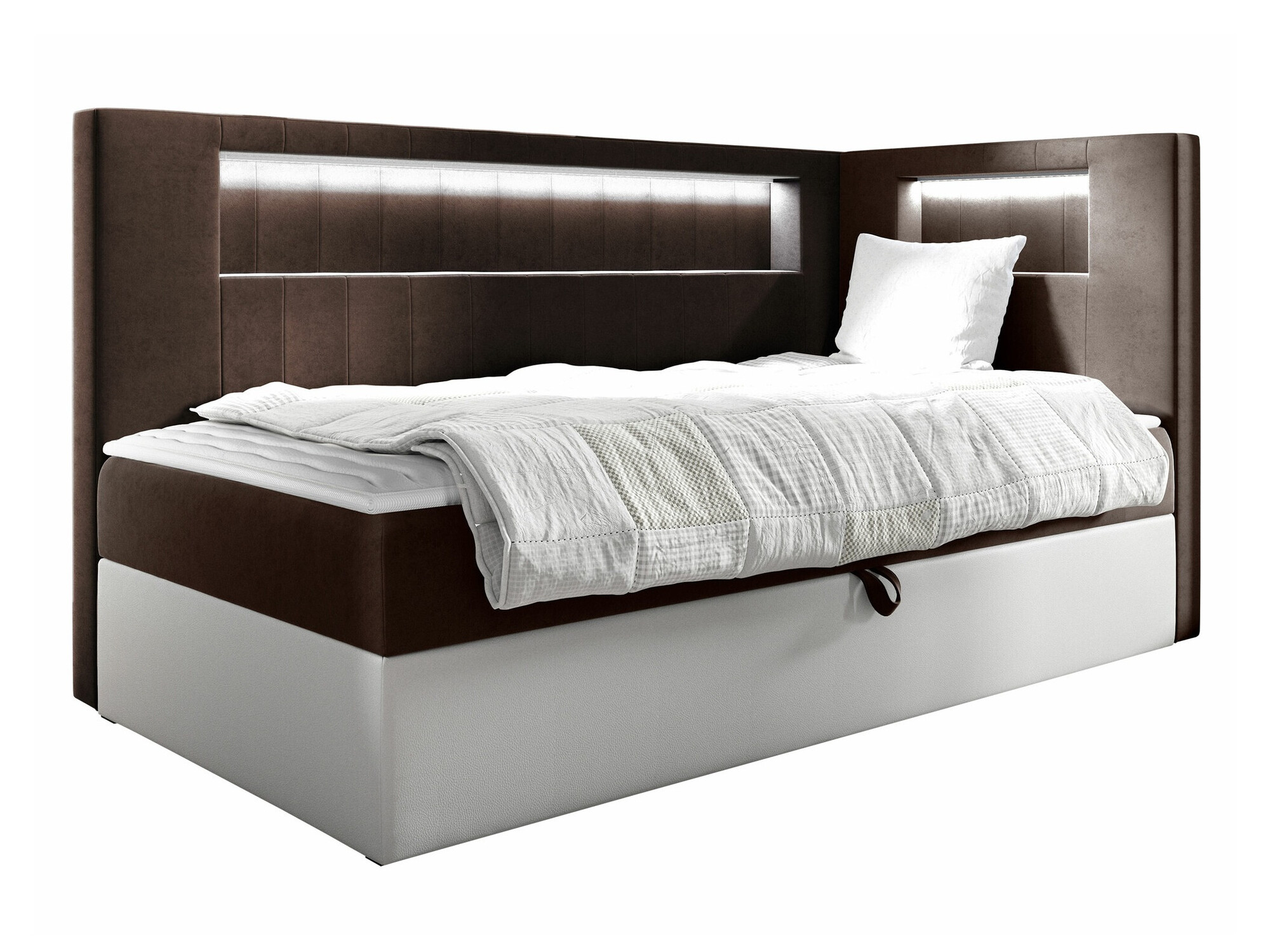 Boxspring krevet Baltimore 172 (Soft 017 + Fresh 4)