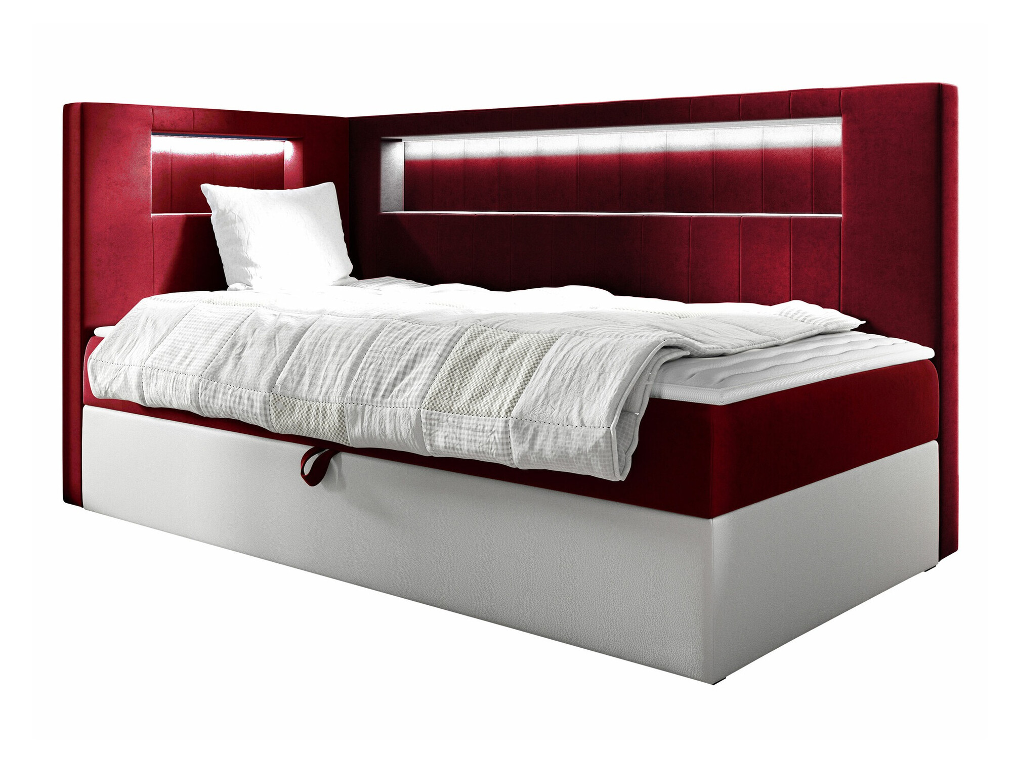 Boxspring krevet Baltimore 172 (Soft 017 + Fresh 8)